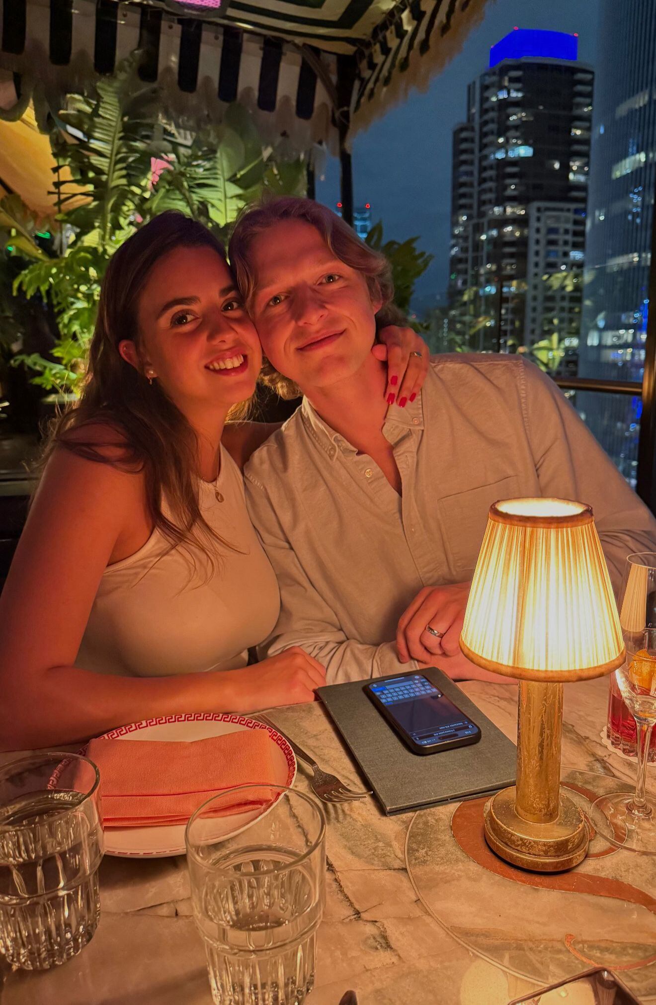 Felicitas conoció a Marcus, su esposa, a principios de 2024 y al poco tiempo empezaron a vivir juntos