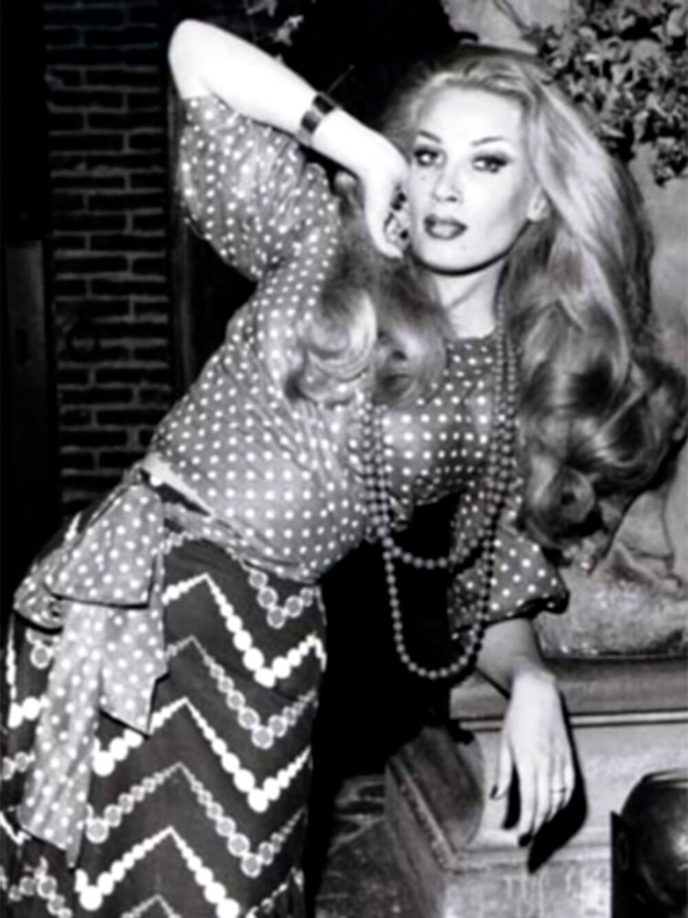 Con su porte, su cabellera leonina y su profunda mirada celeste, Norma Sebré logró posicionarse en el mundo de la moda