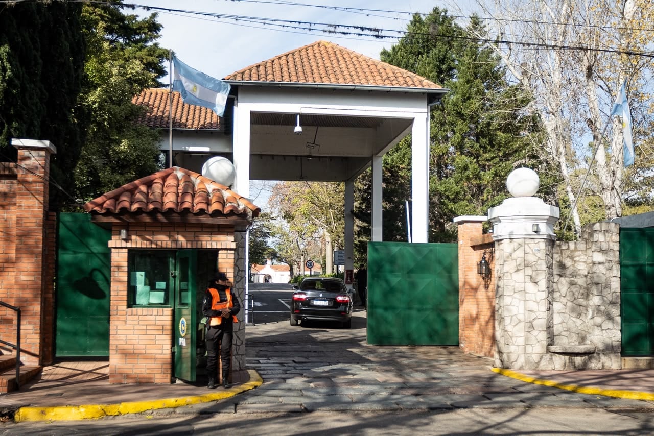 La quinta de Olivos, donde se desarrollaron los acontecimientos