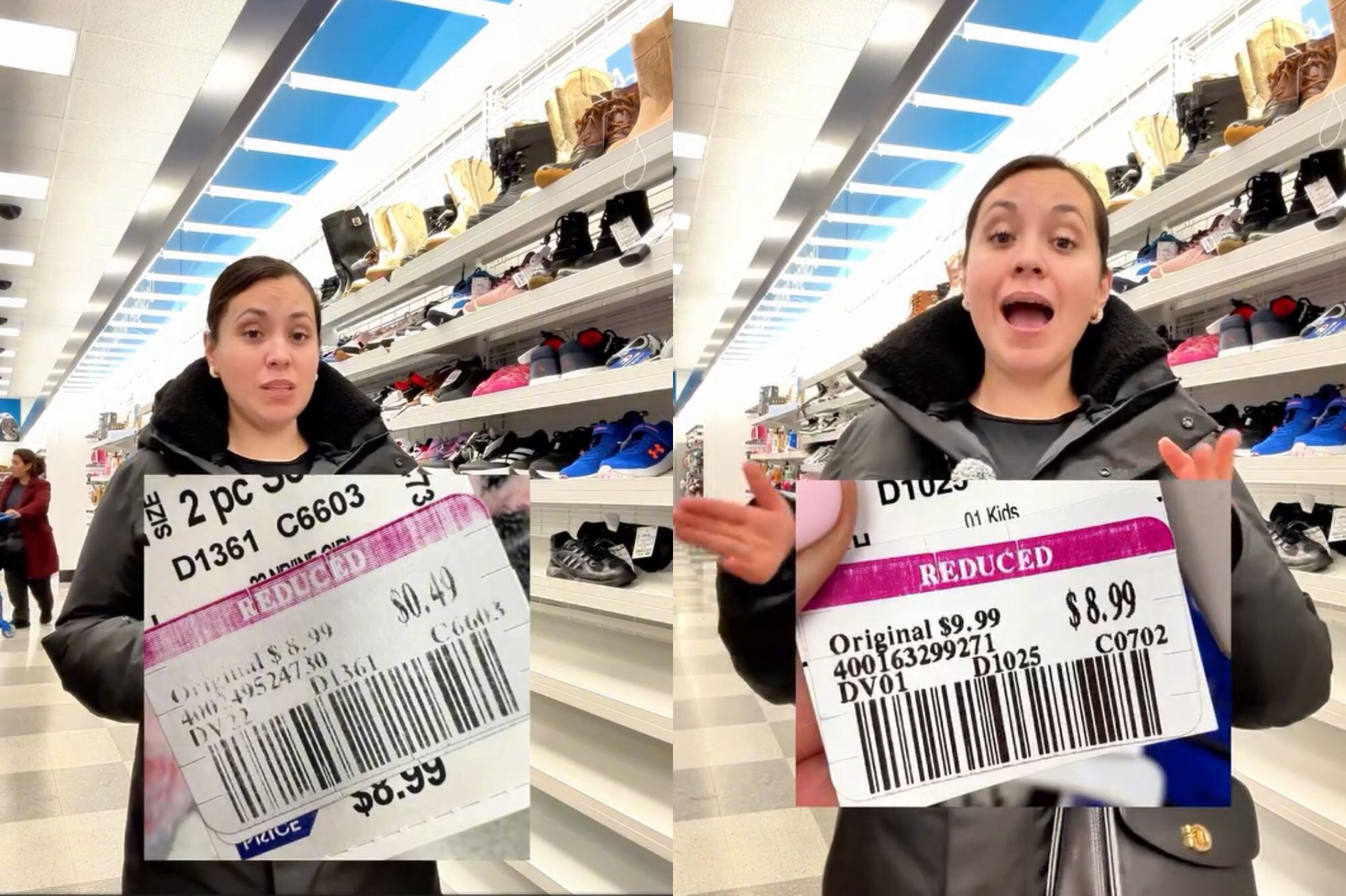 No todos los artículos valdrán US$0,49 aclaró la usuaria, pero si tienen la etiqueta rosa efectivamente estarán rebajados. (Instagram ahorrandoconpina)