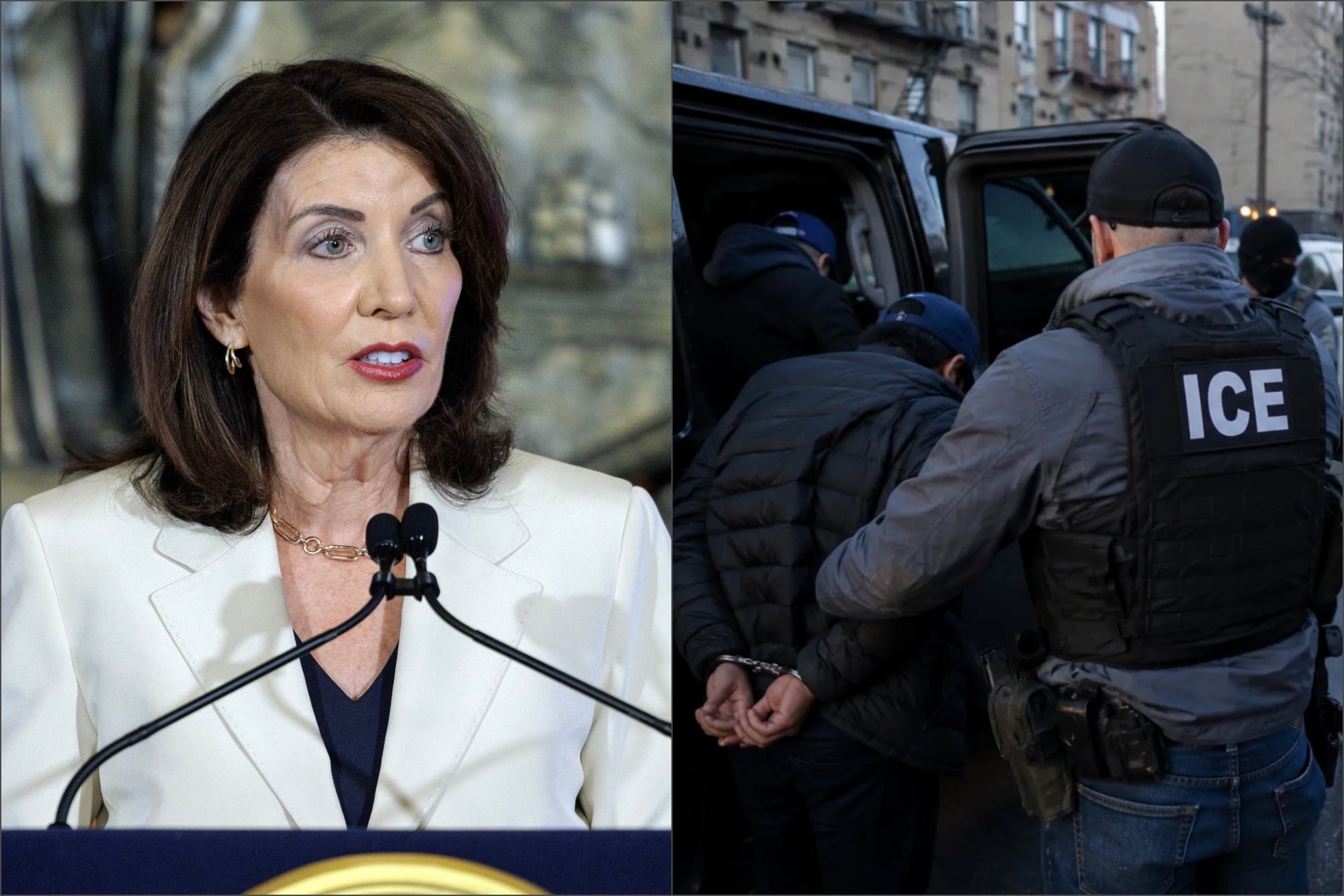 ICE en Nueva York: la ley de Hochul que permite demandar a agentes federales por abuso de autoridad