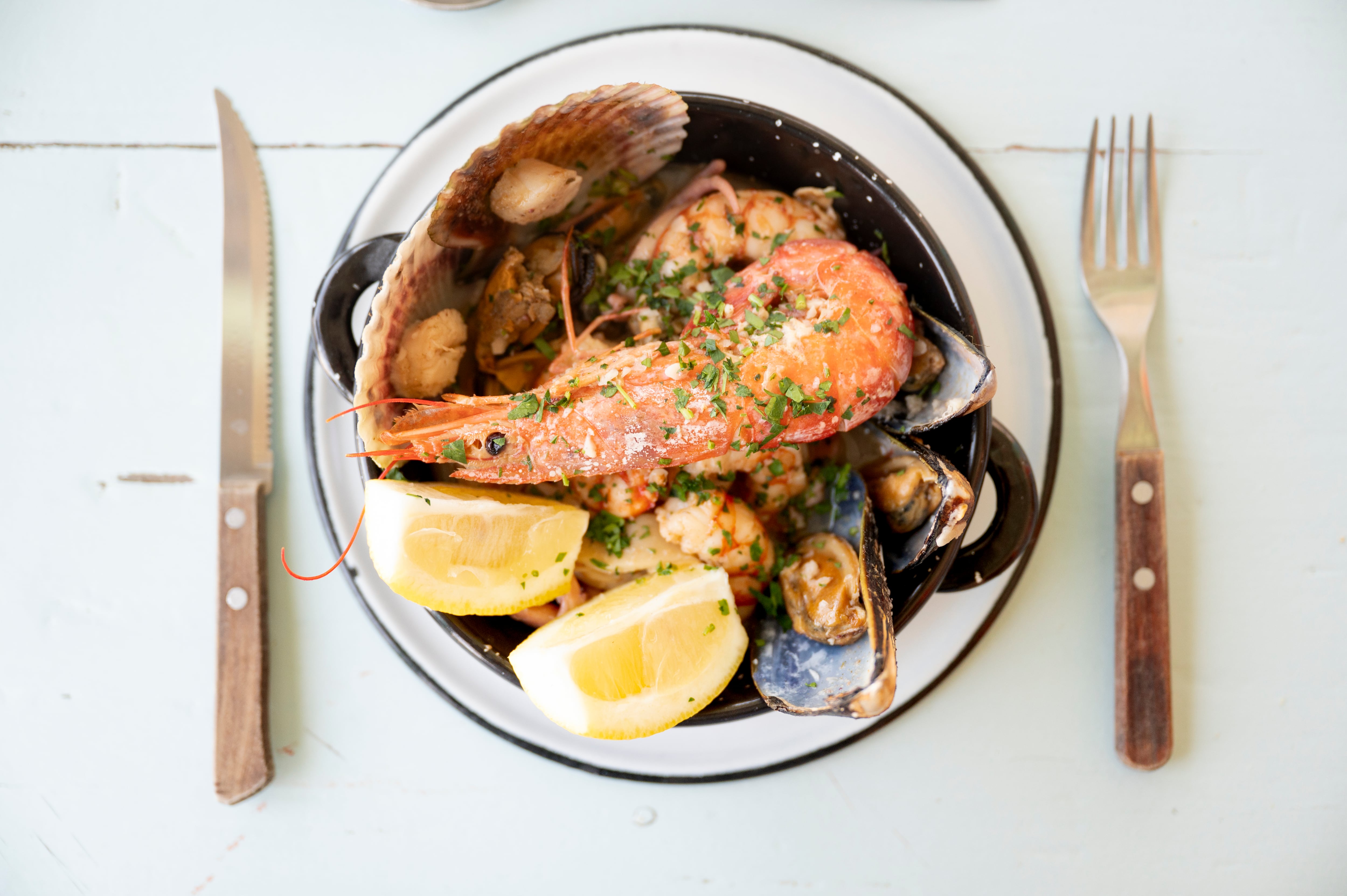 Mariscos de calidad en La Estación