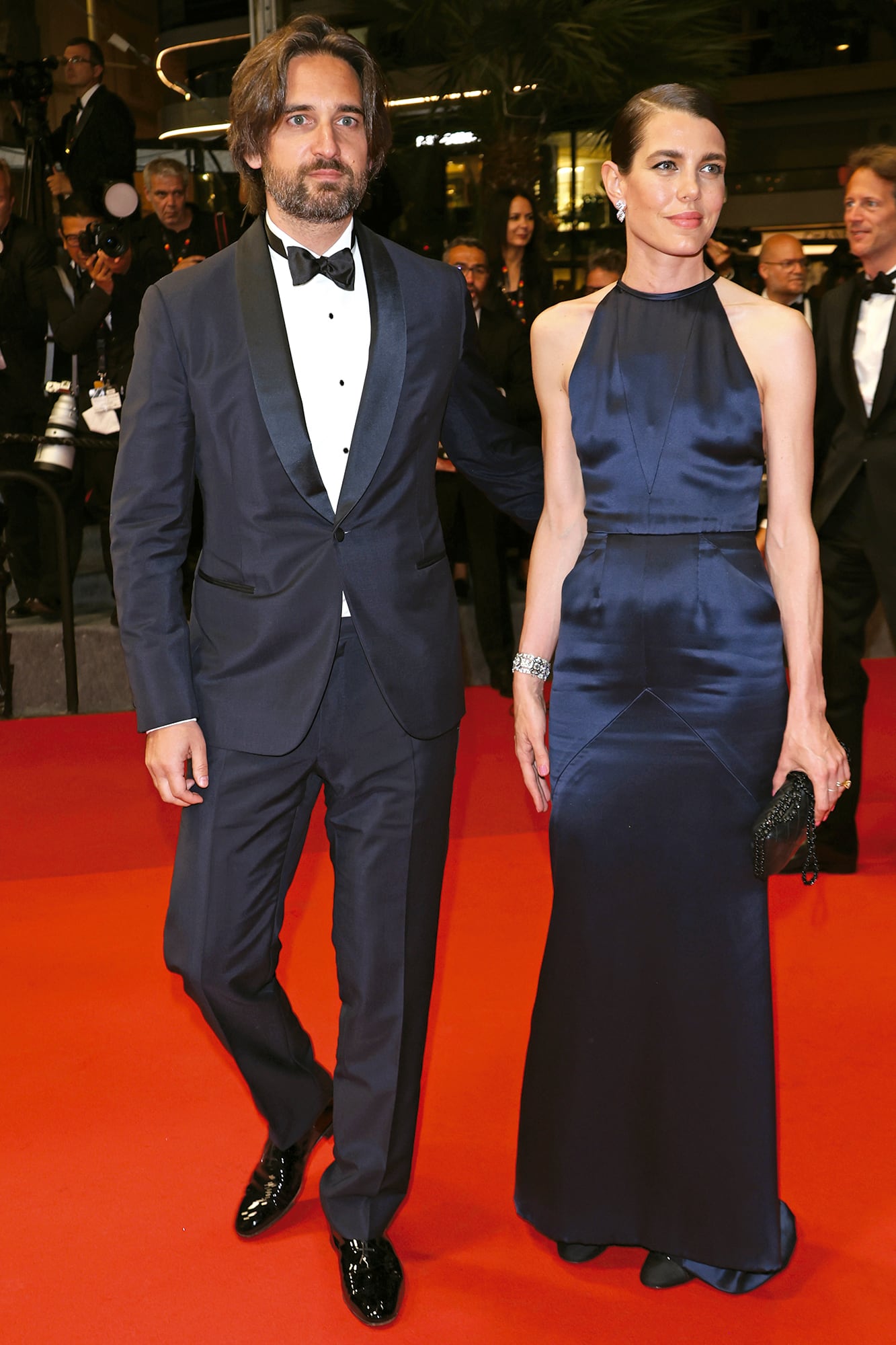 Dimitri y Charlotte desfilan juntos la alfombra roja
del Festival de Cannes en 2022