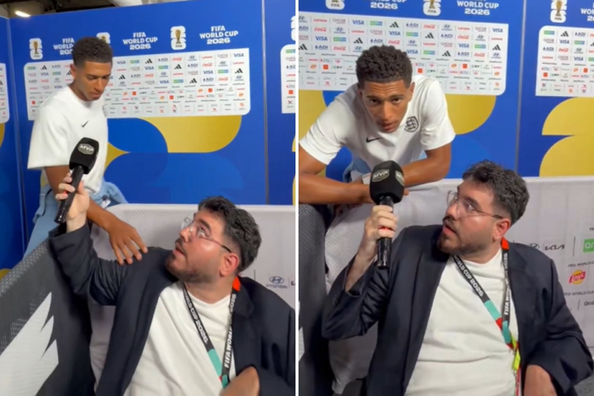 El gesto de Jude Bellingham con Venezuela cuando se retiraba del estadio tras el triunfo de Inglaterra