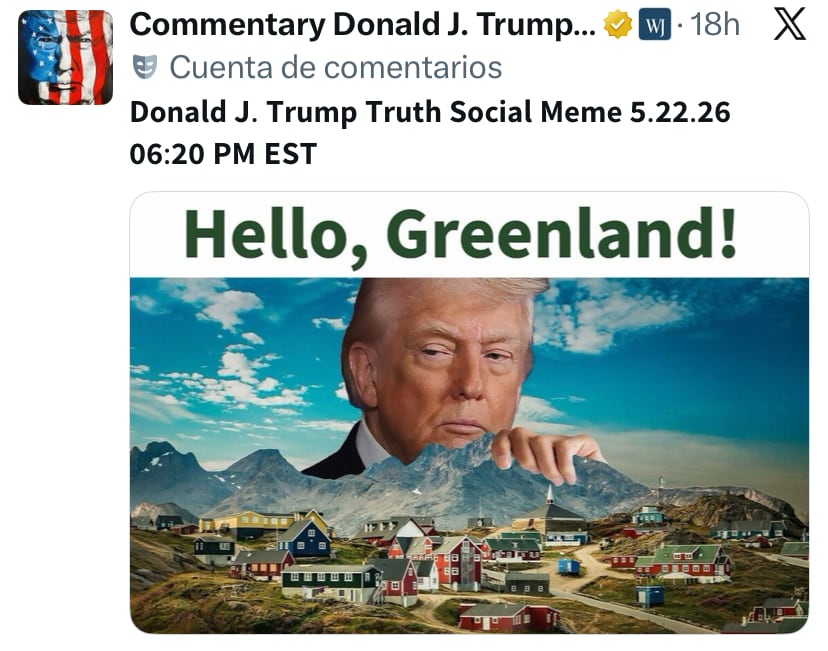 El posteo de Trump