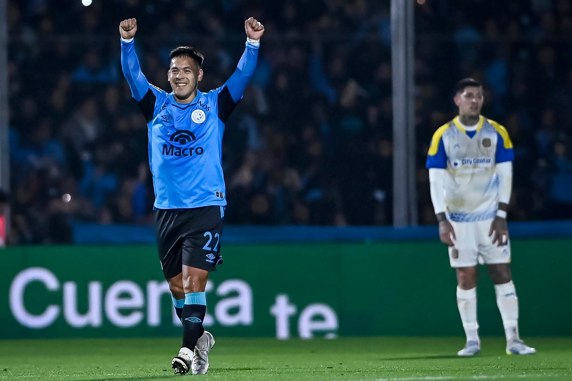 Belgrano, el campeón que se estrenó con una victoria en la presentación de las reglas importadas del Mundial