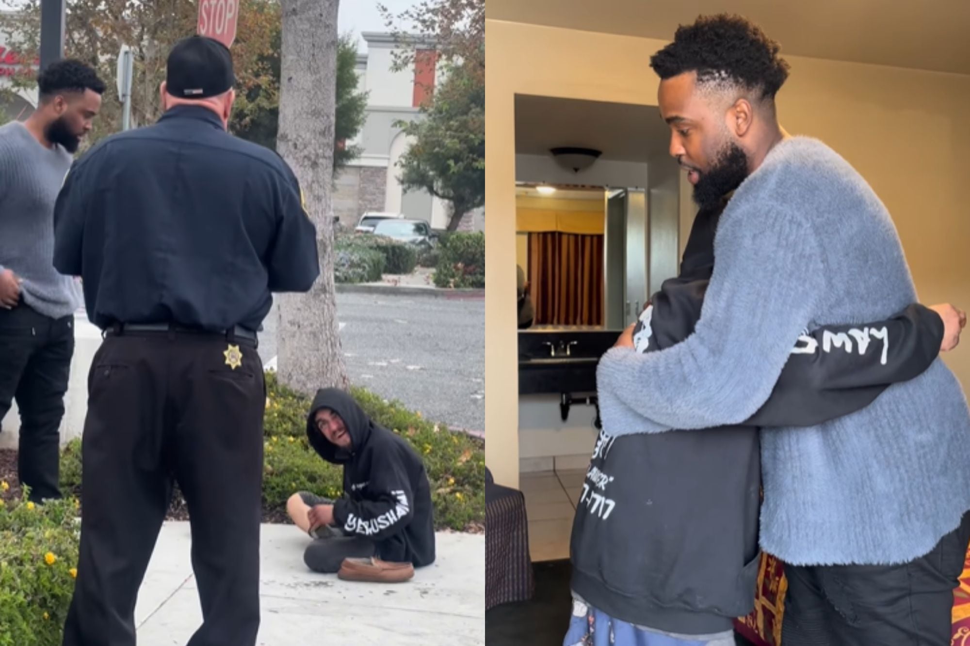 Protagonista del “Manual de Ned” fue a buscar a Tylor Chase y le brindó ayuda para salir de las calles en California