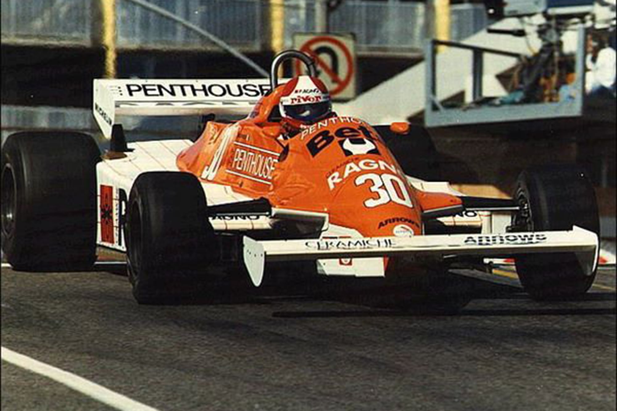 Siegfried Stoh a bordo del Arrows N° 30: la carrera de Zolder fue un punto bisagra en su carrera