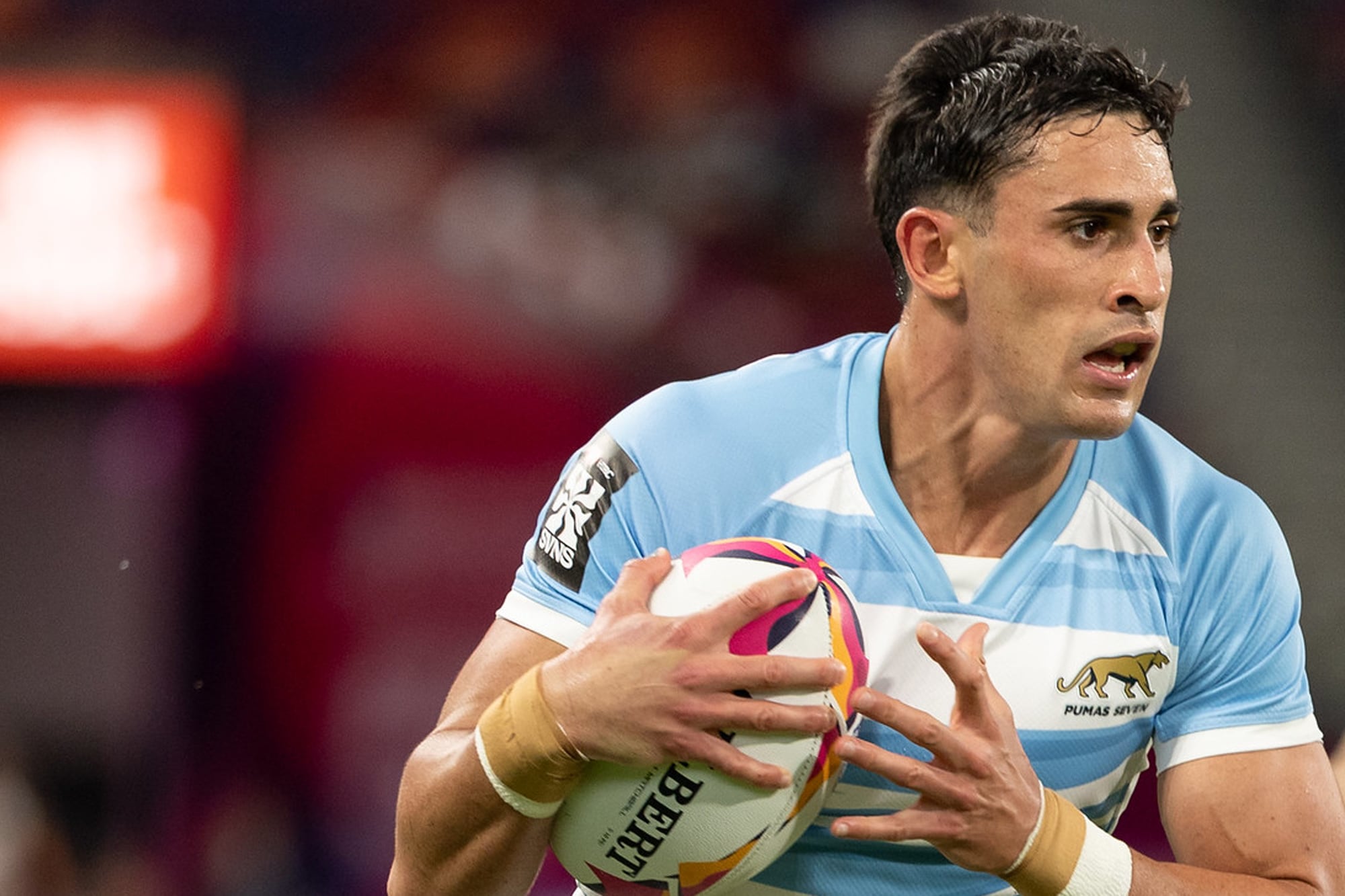 Santiago Vera Feld es parte de los Pumas 7s, que afrontarán la jornada final del Seven de Hong Kong.