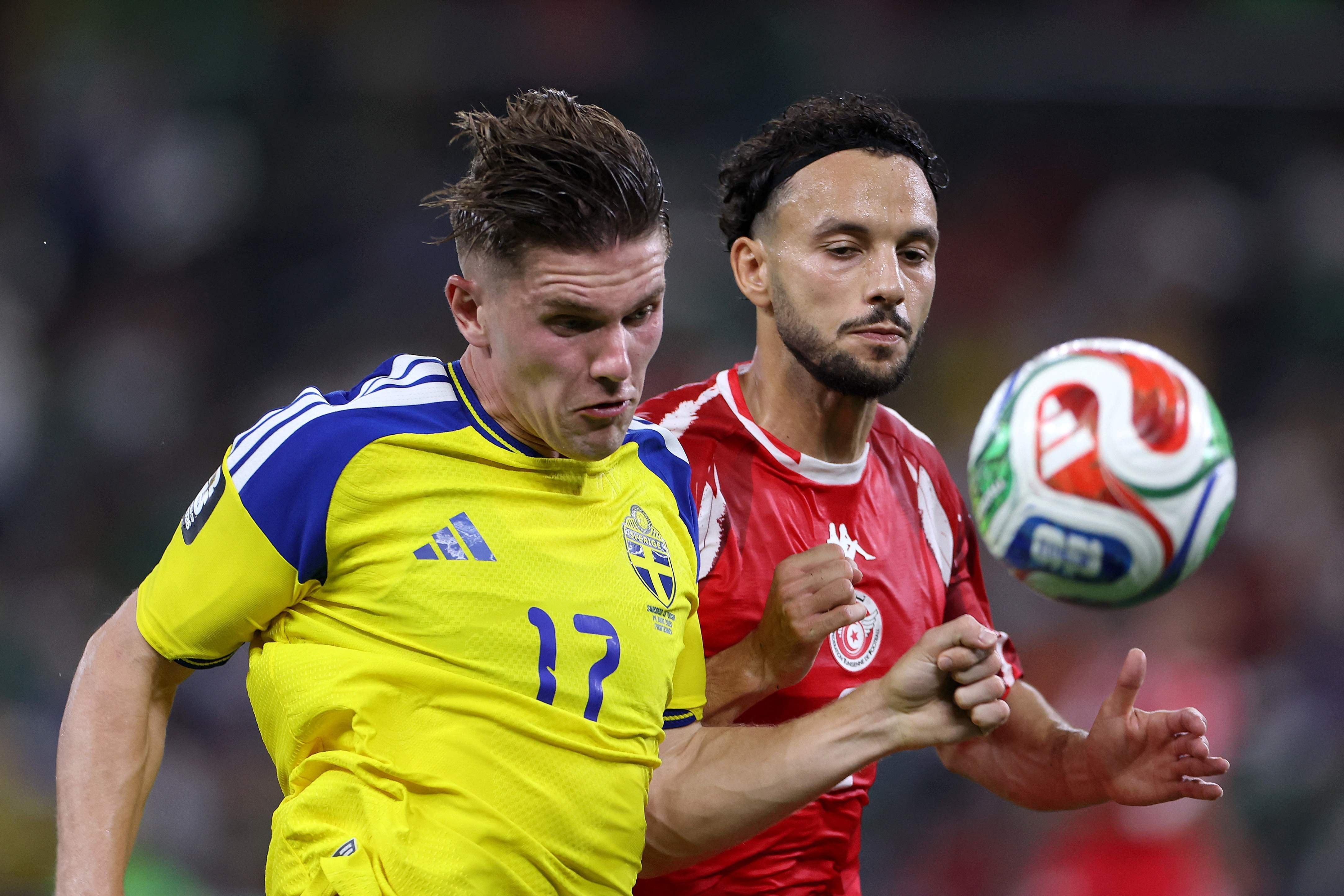 Suecia vs. Túnez: el país escandinavo goleó 5 a 1 y lidera el grupo F