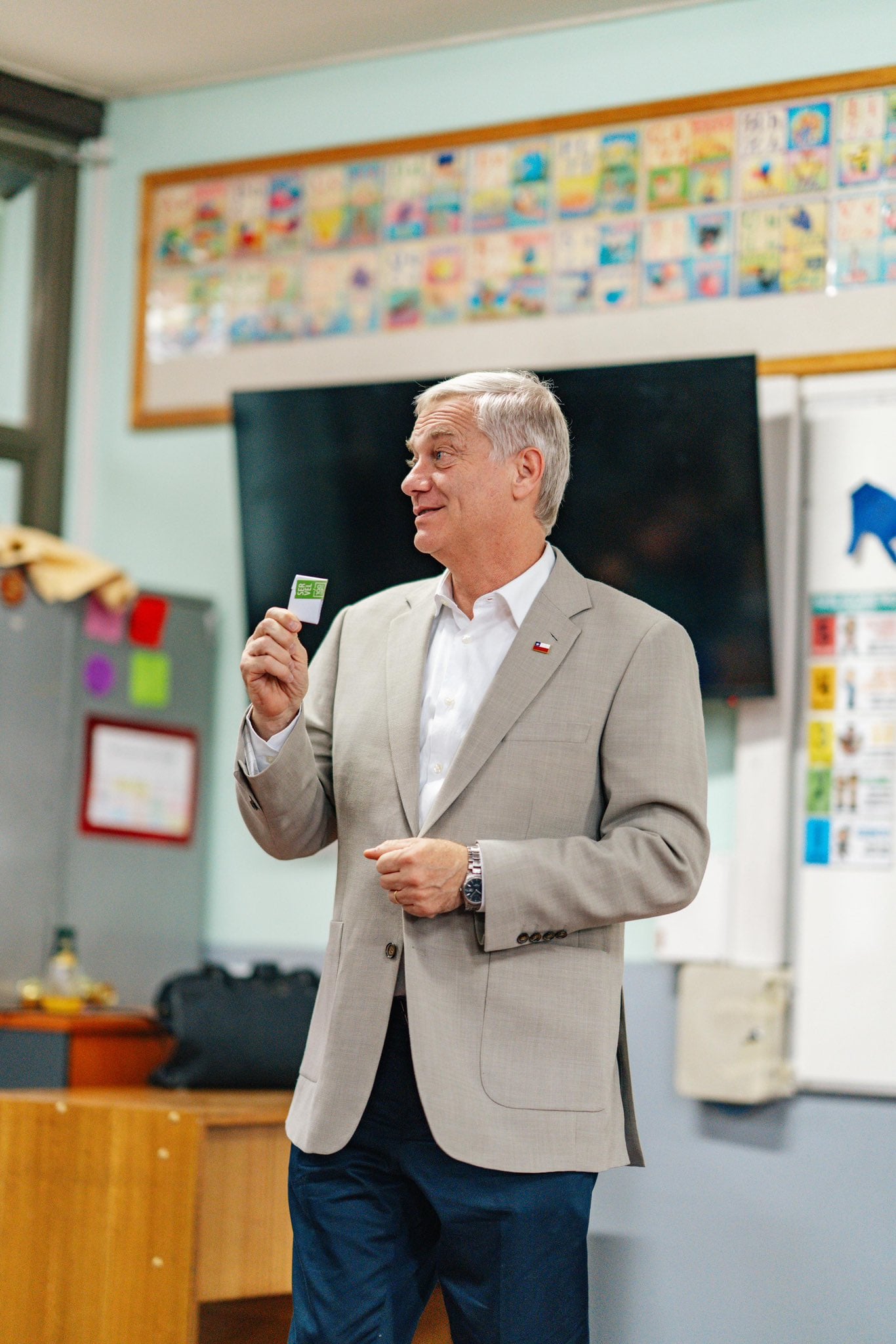 Kast votó en la localidad de Paine, donde se asentó su familia al emigrar desde Alemania (Foto: @joseantoniokast)