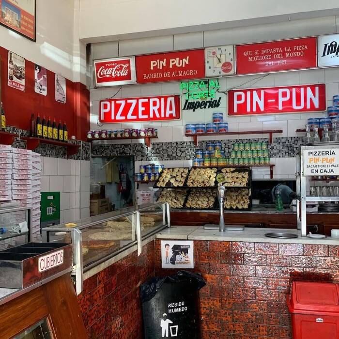 La pizzería Pin Pun es la más antigua de Buenos Aires
