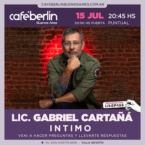Lic. Gabriel Cartaña - Íntimo