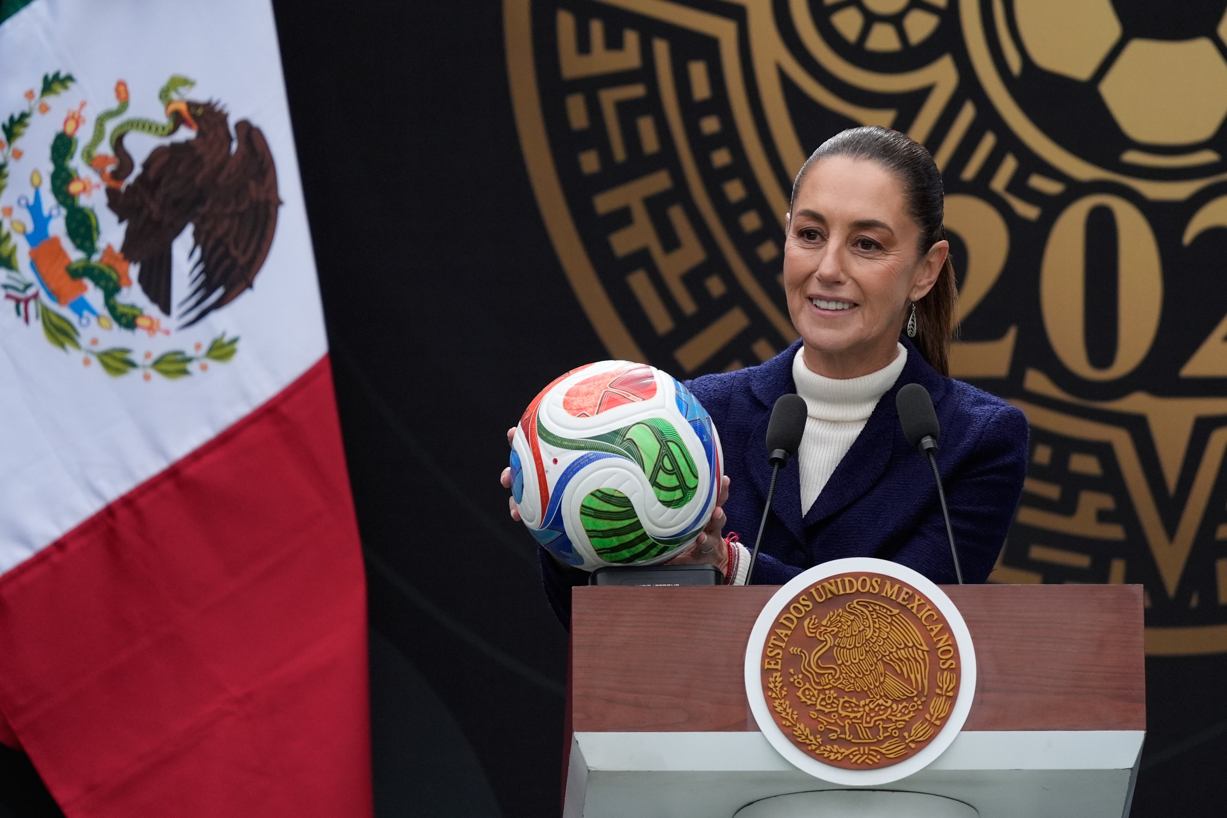 La presidenta mexicana Claudia Sheinbaum fue convocada por Trump