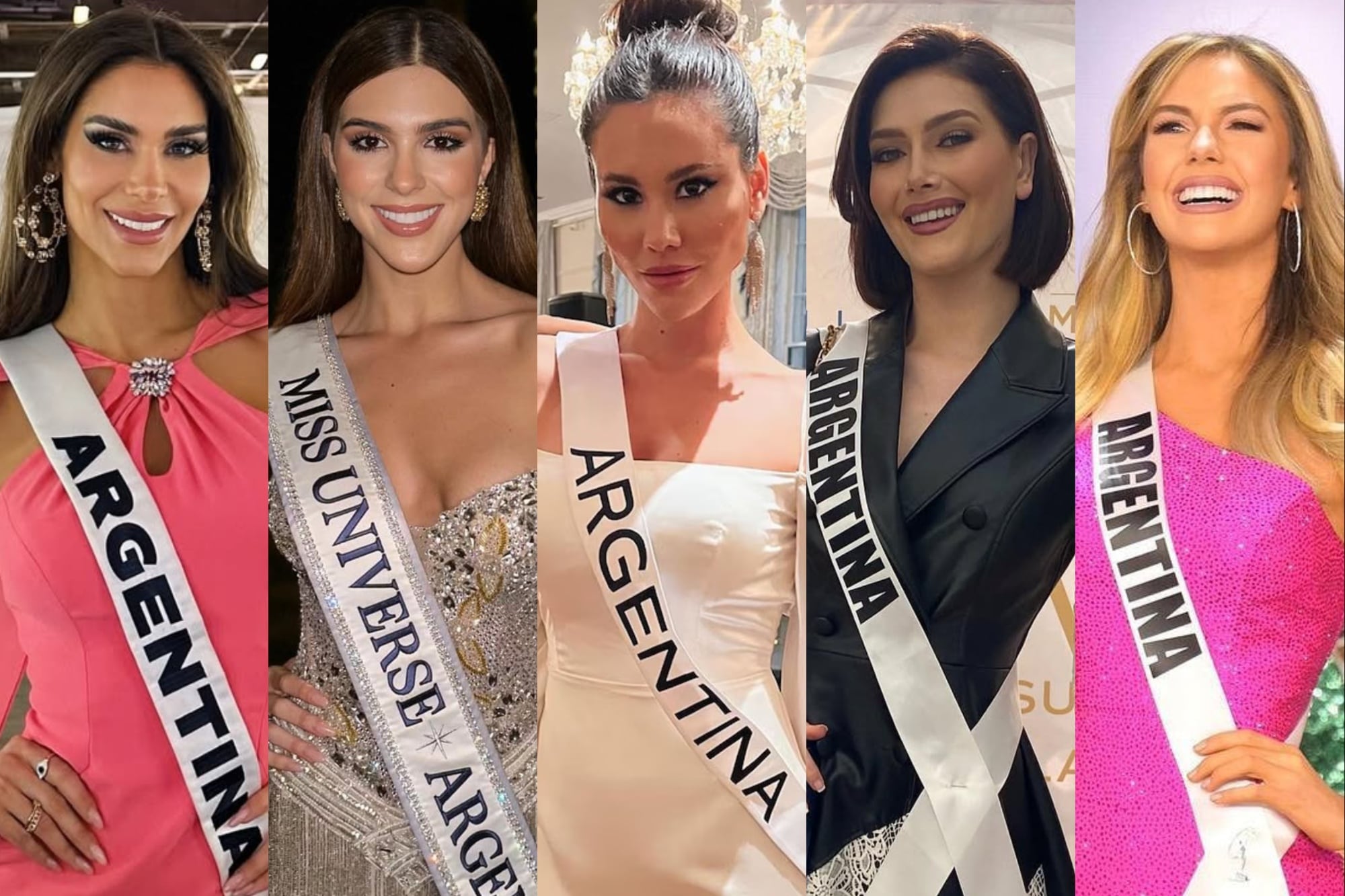 Miss Universo: quiénes fueron las últimas cinco argentinas que representaron al país, antes de Aldana Masset