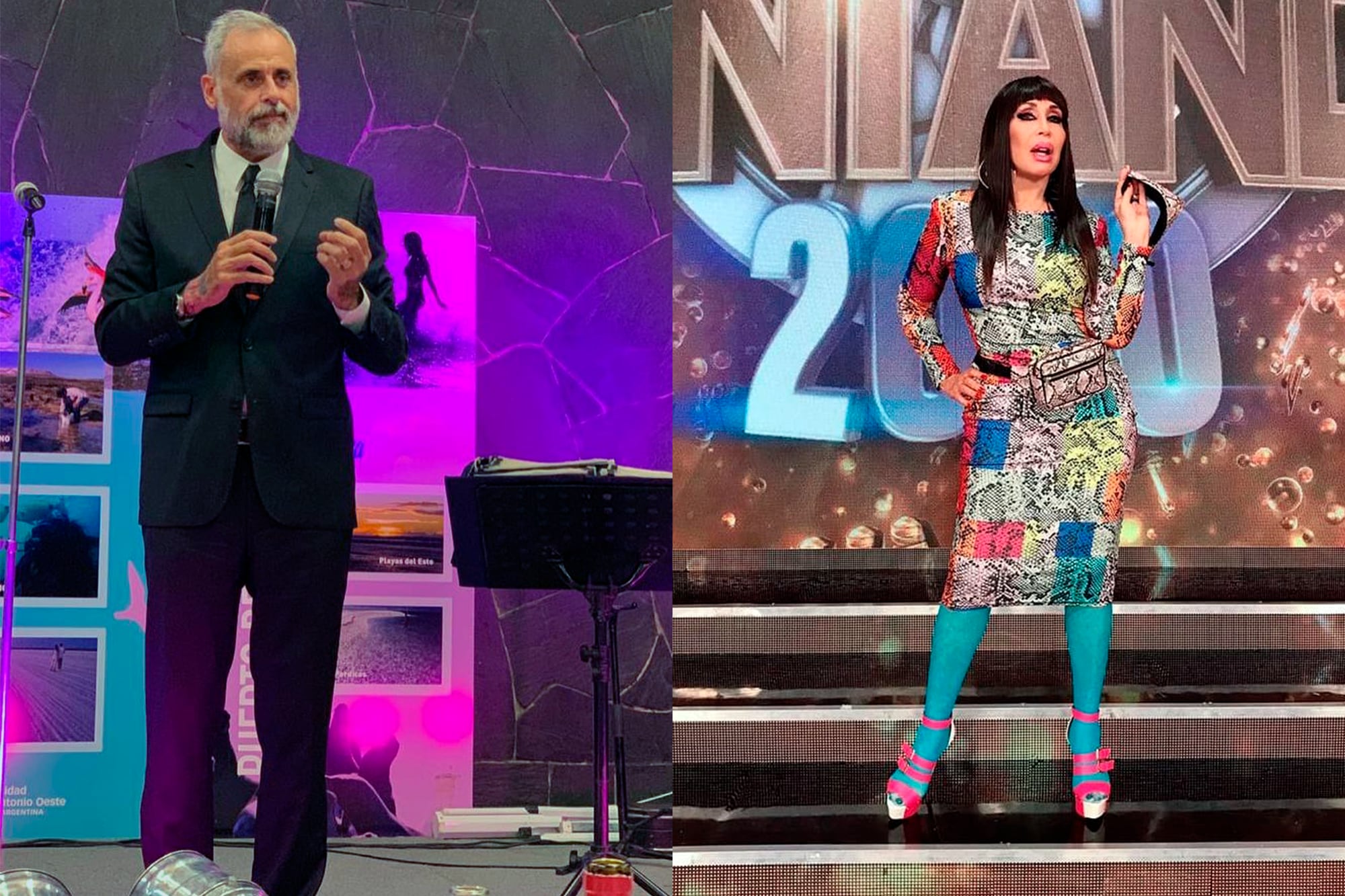 Moria Casán y Jorge Rial, enfrentados antes de la cena de los 25 años de Intrusos