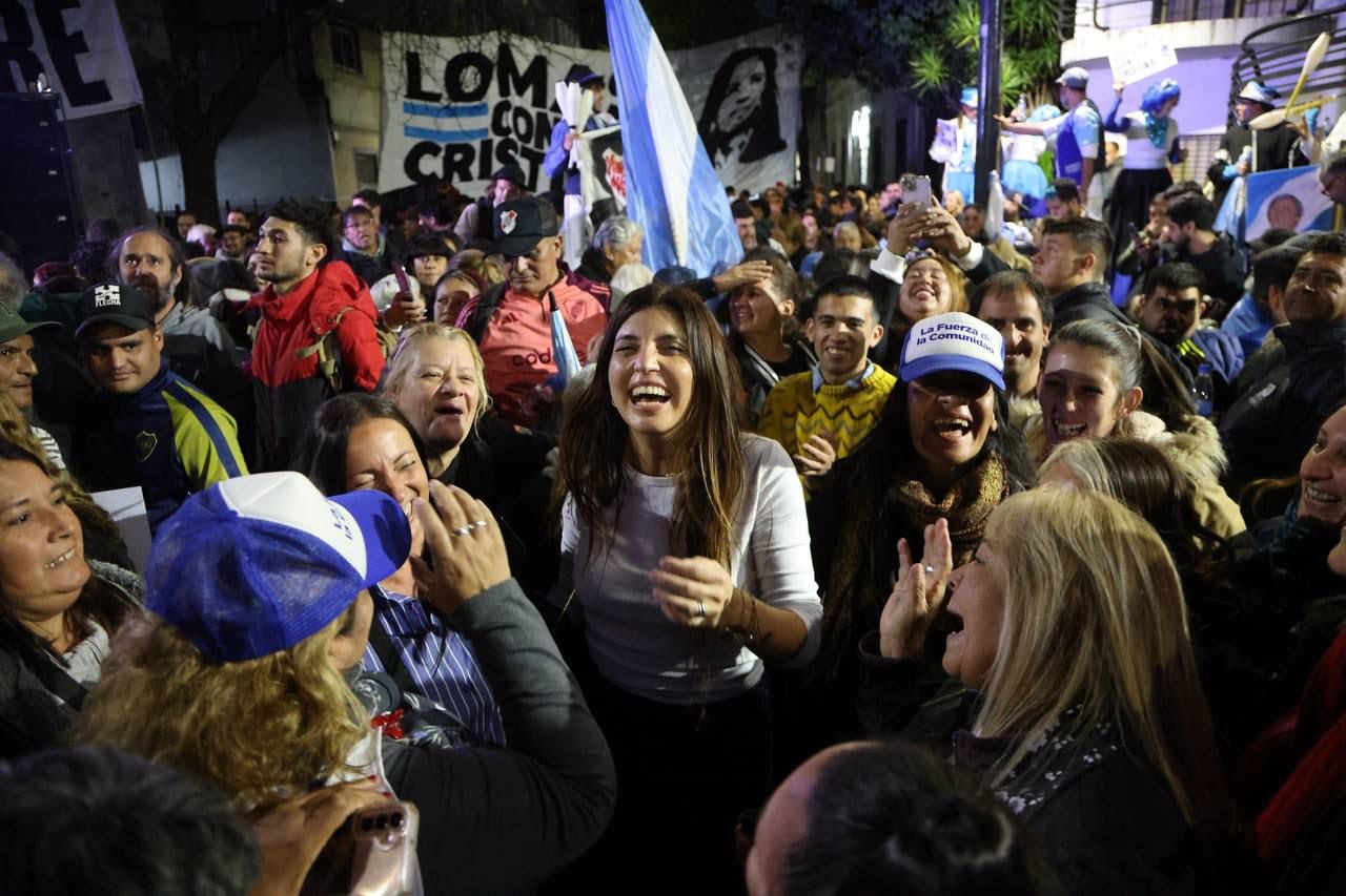 La ministra de Ambiente bonaerense, Daniela Vilar, el 15 de mayo, en la jornada