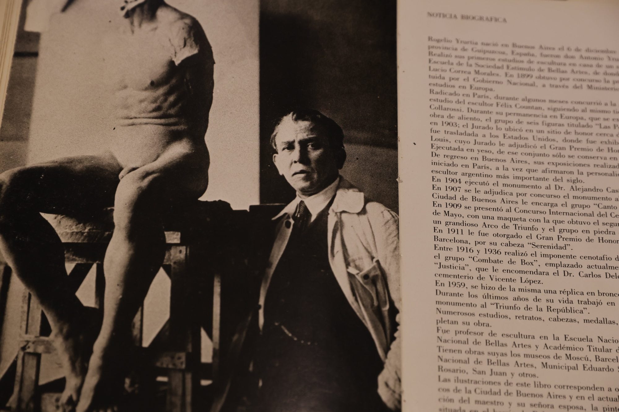 Rogelio Yrurtia Yrurtia practicaba boxeo y esgrima en su tiempo libre