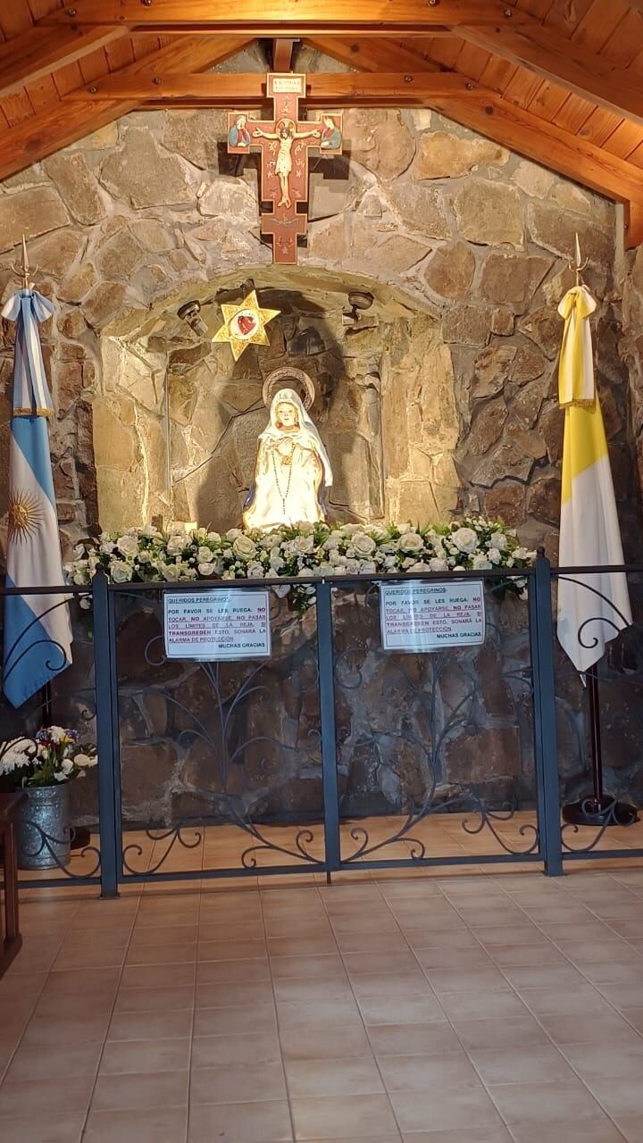 La Virgen del Cerro, en Salta.
