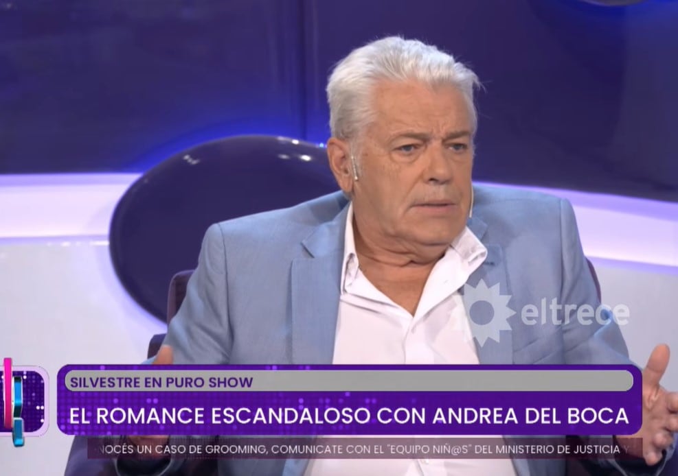 Silvestre habló de su relación con Andrea del Boca: “Vamos a contar la historia real”