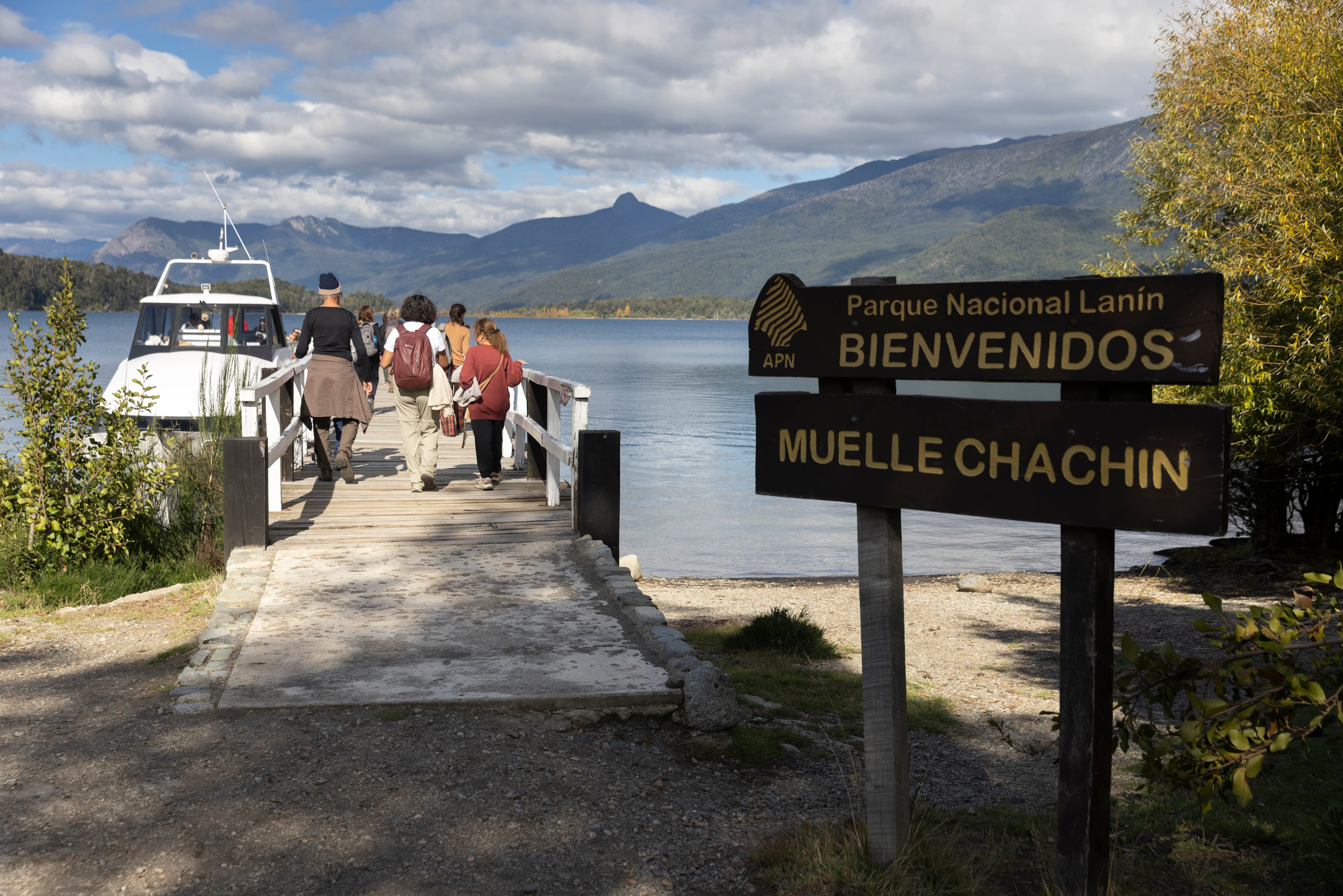 Con Naviera Lácar & Nonthue se recorren varios sectores del lago.
