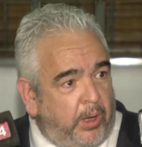 Martín Díaz, uno de los representantes legales de Cristian Graf