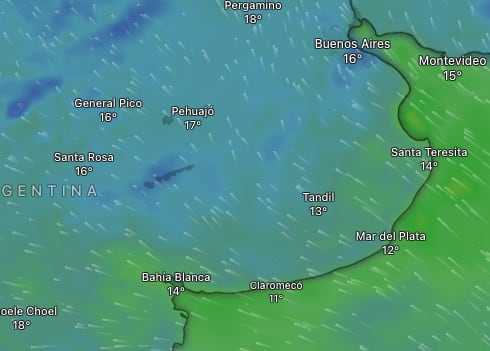 Hay alerta amarilla por tormentas y vientos para este miércoles 14 de octubre: las provincias afectadas