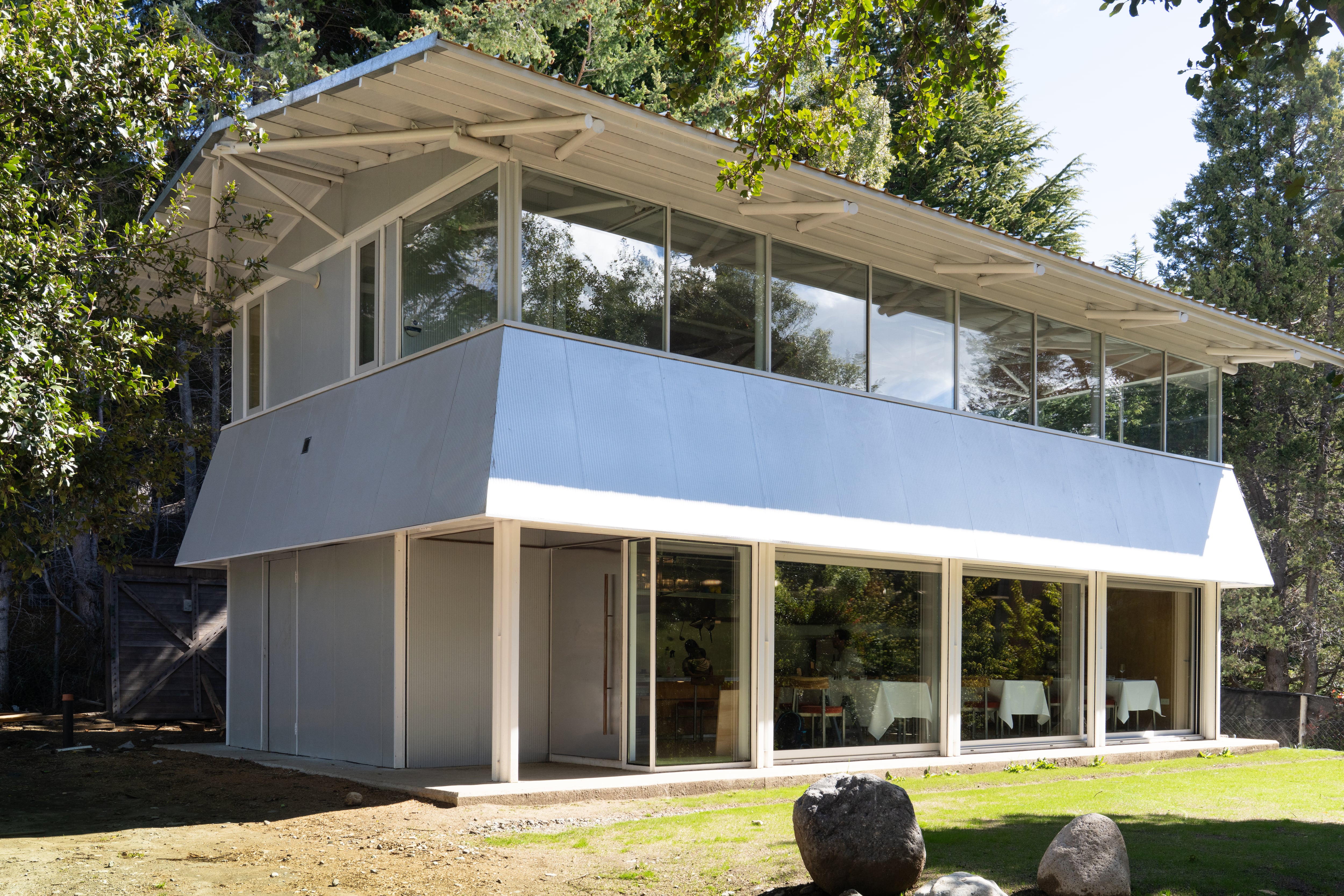 El restaurante regala buenas vistas