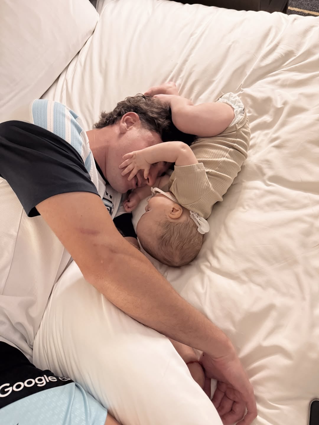 Julián y María Emilia tuvieron a su primer hijo este año