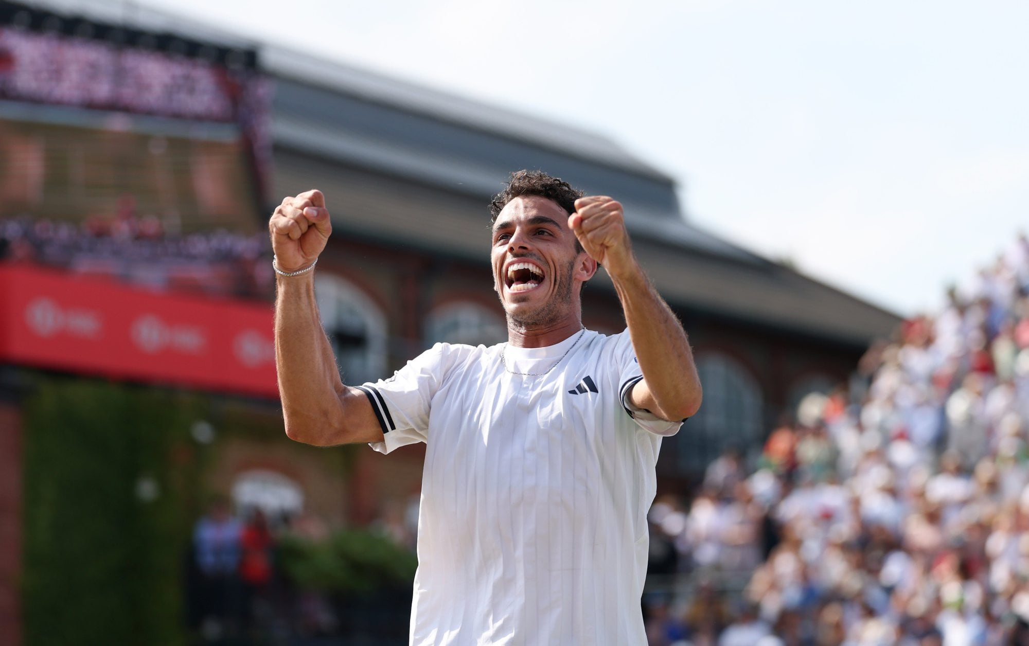 Francisco Cerundolo apunta alto en Wimbledon después de su consagración en el césped de Queen´s (Photo by Clive Brunskill/Getty Images)