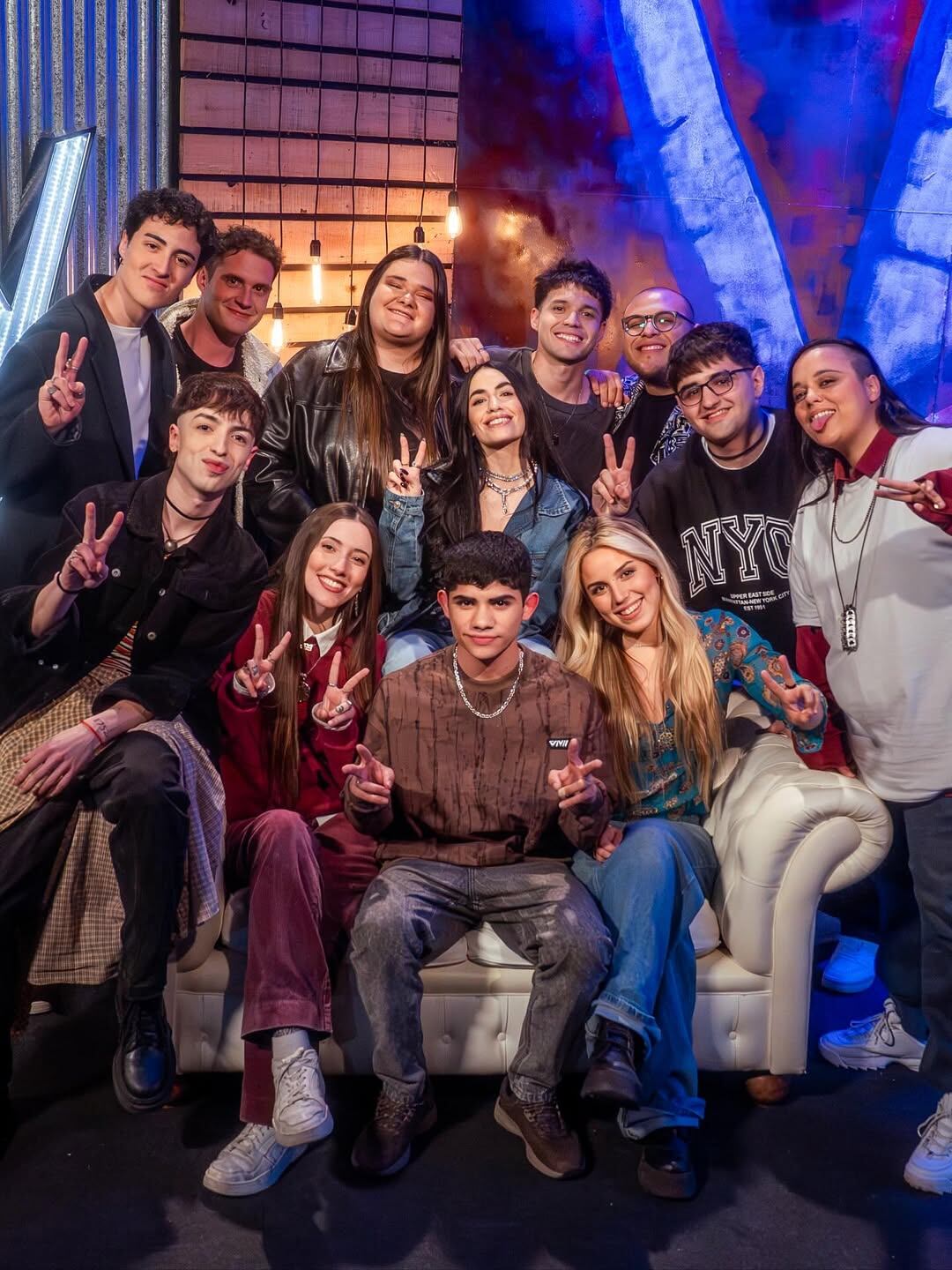 El equipo de Lali Espósito en La Voz Argentina (Foto: Instagram @lali)