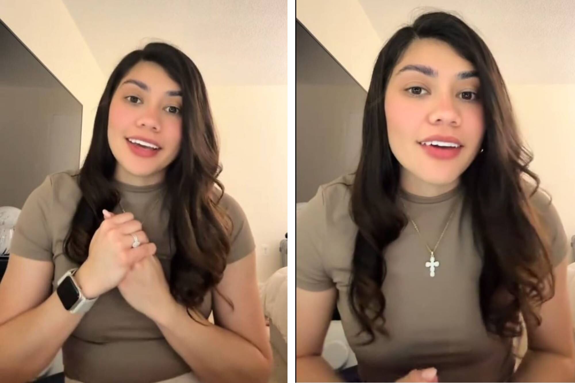Domenica contó cómo fue el emotivo reencuentro con sus padres, a quienes no veía hace un año