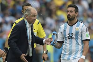 Sabella. Momentos mundiales: la broma de Lavezzi, la casi-caída y la emoción