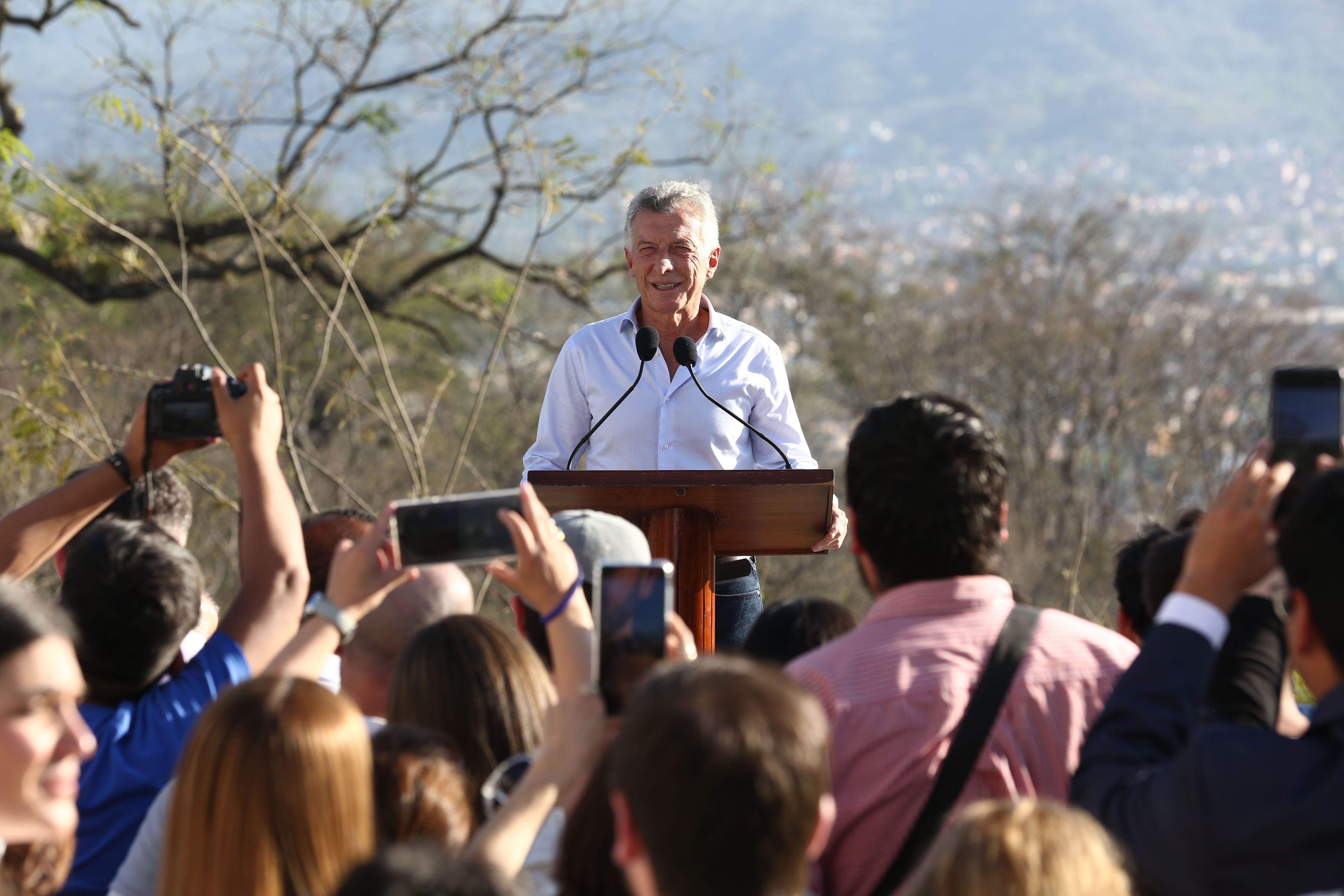 El sistema juega a favor de Milei 6 Mauricio Macri, durante una visita reciente a Jujuy
