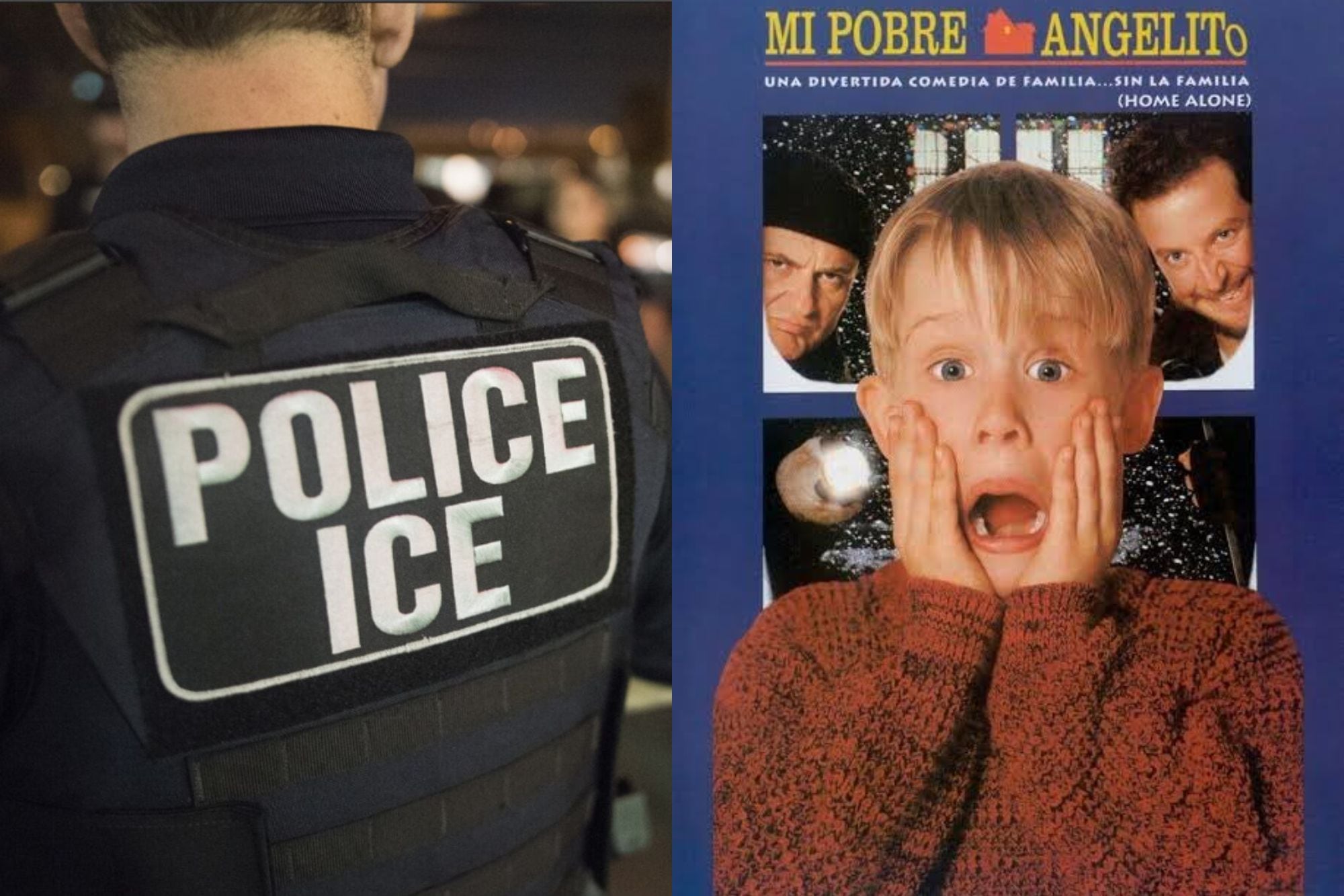 Mi pobre angelito, El Grinch, Elf y más: la campaña antiinmigrante de Trump y el ICE en Navidad