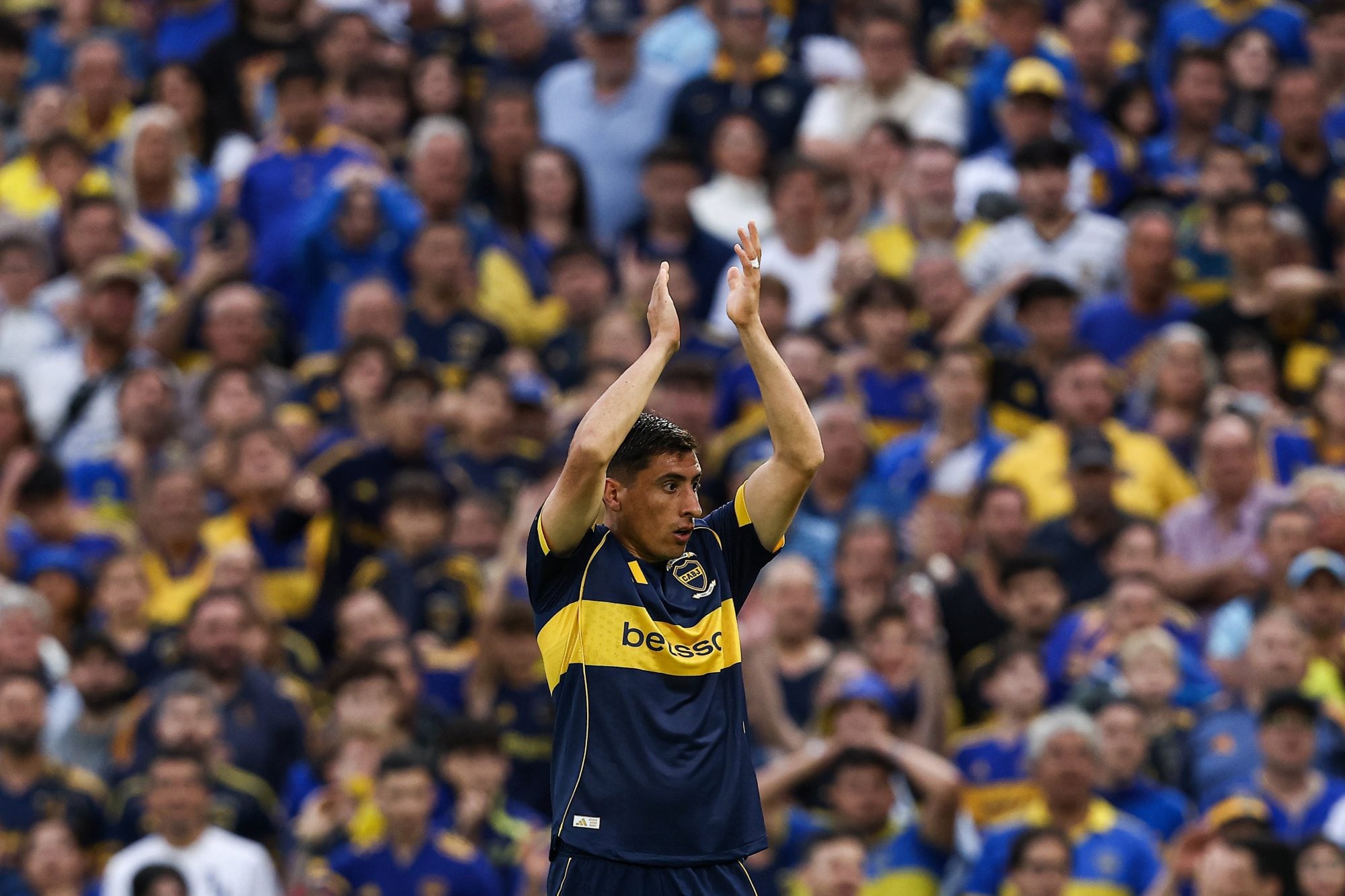 Miguel Merentiel vuelve a Boca tras la lesión