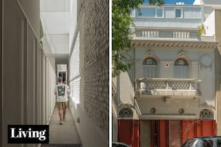 Reciclaron un antiguo edificio y hoy viven allí, tras haber unido dos de sus departamentos