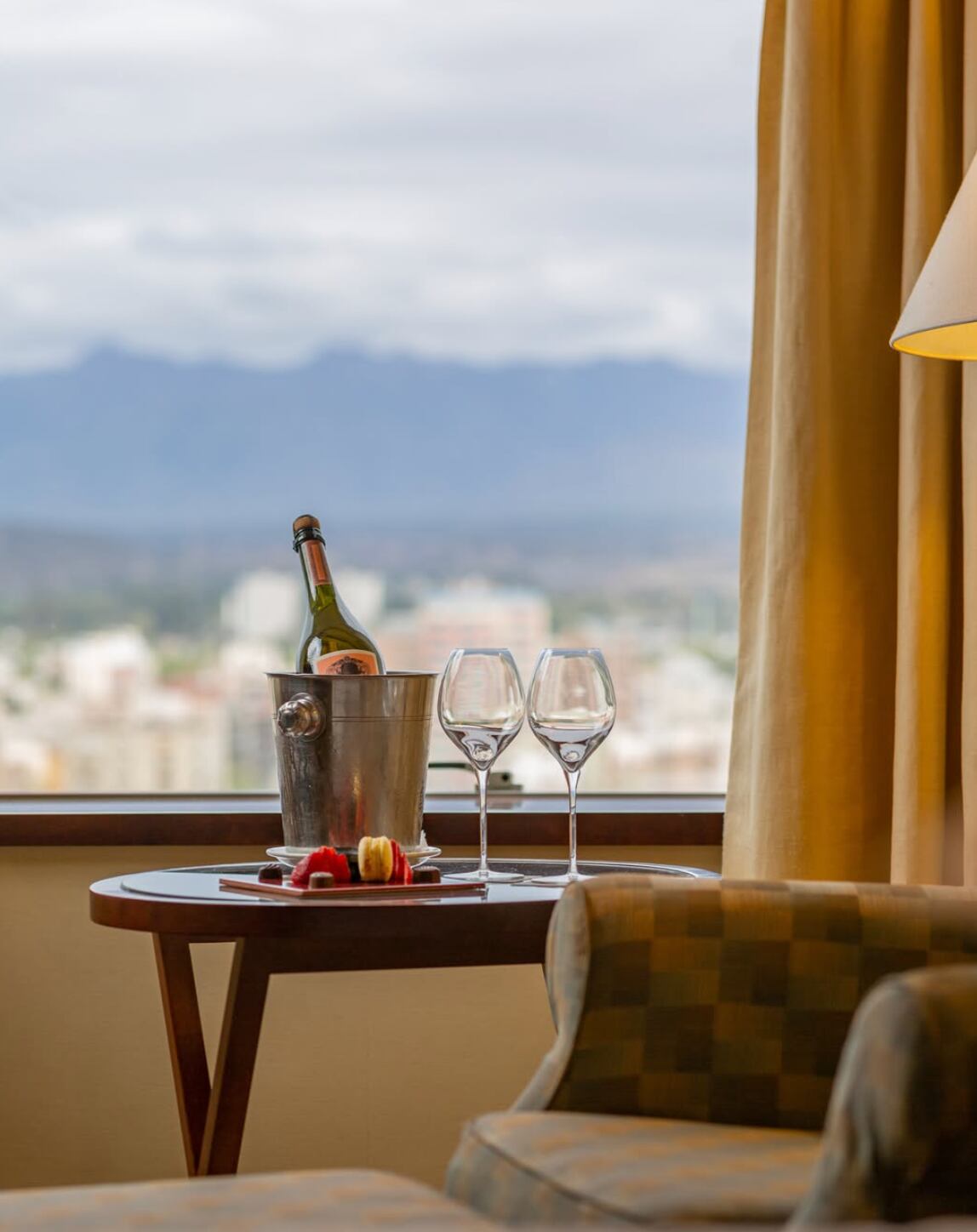 El Sheraton Mendoza regala algunas de las vistas más lindas de la ciudad.