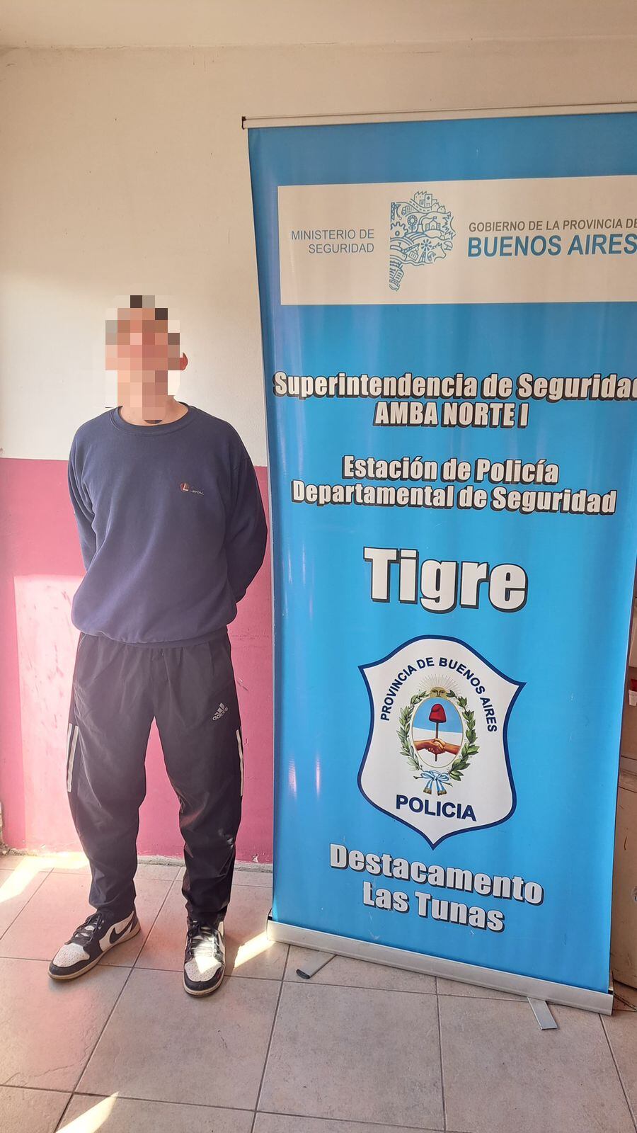 Otro de los detenidos en Tigre