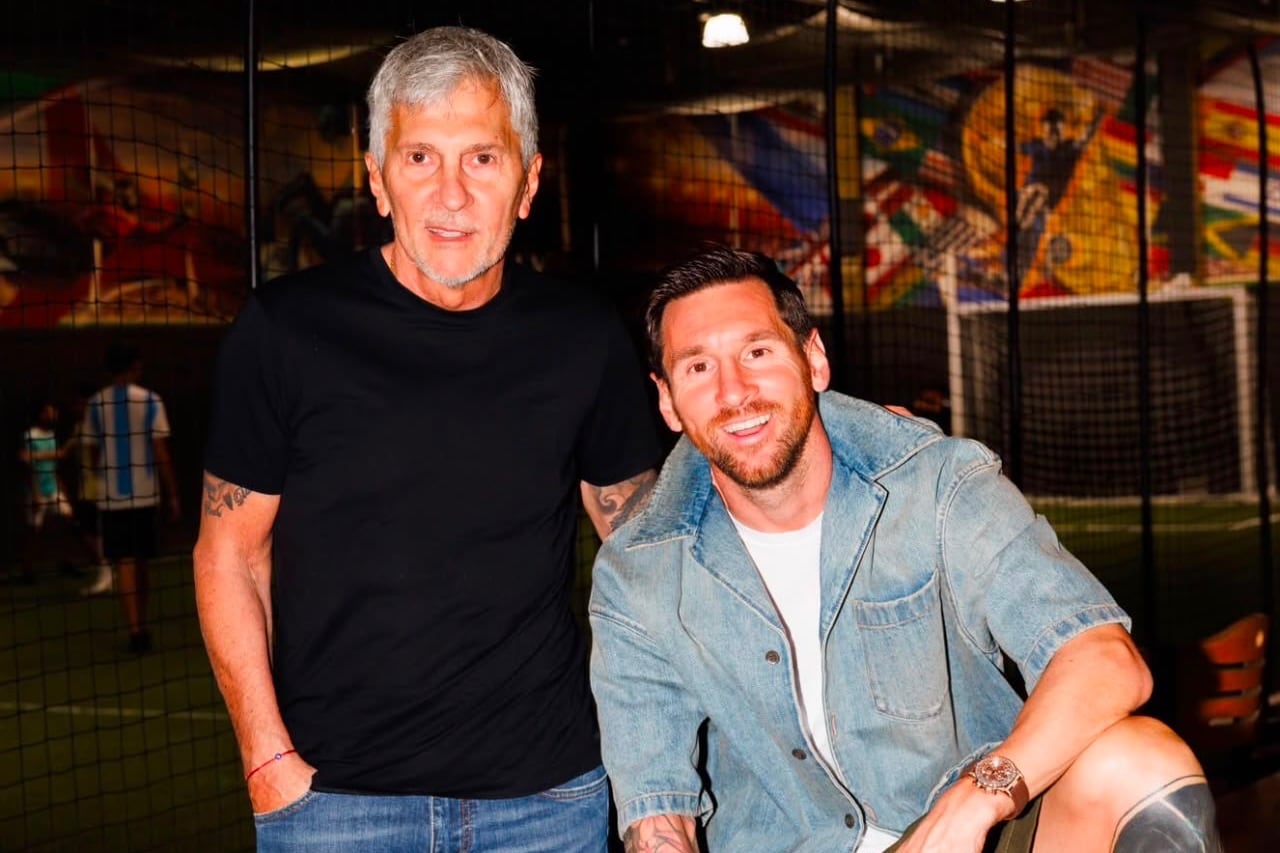 La foto que subió Lionel Messi para despedir a su papá