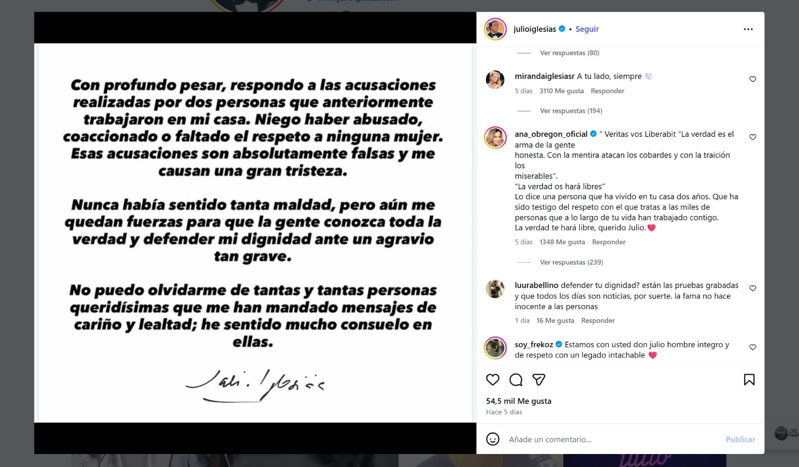 captura Julio Iglesias