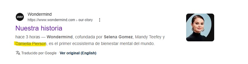El sitio web de Wondermind, la startup de Selena Gomez acusada de fraude, fue actualizado en las últimas horas