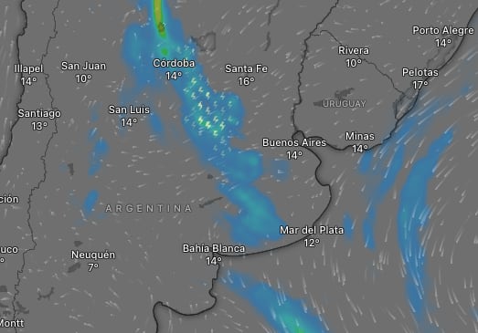 Hay alerta amarilla por lluvias fuertes para este jueves 4 de junio: las provincias afectadas