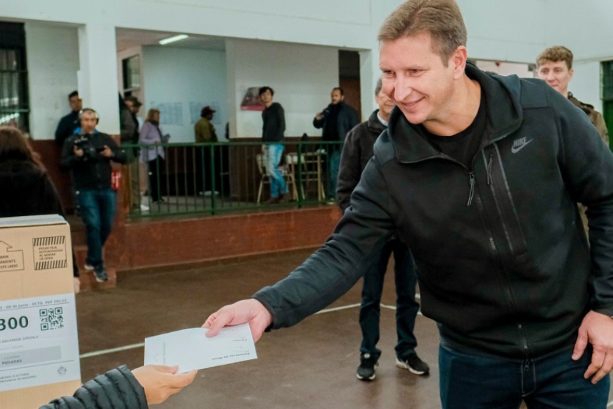 Sebastián Macias sacó el más del 32% en las elecciones de Misiones 2025, a 45% de las mesas escrutadas