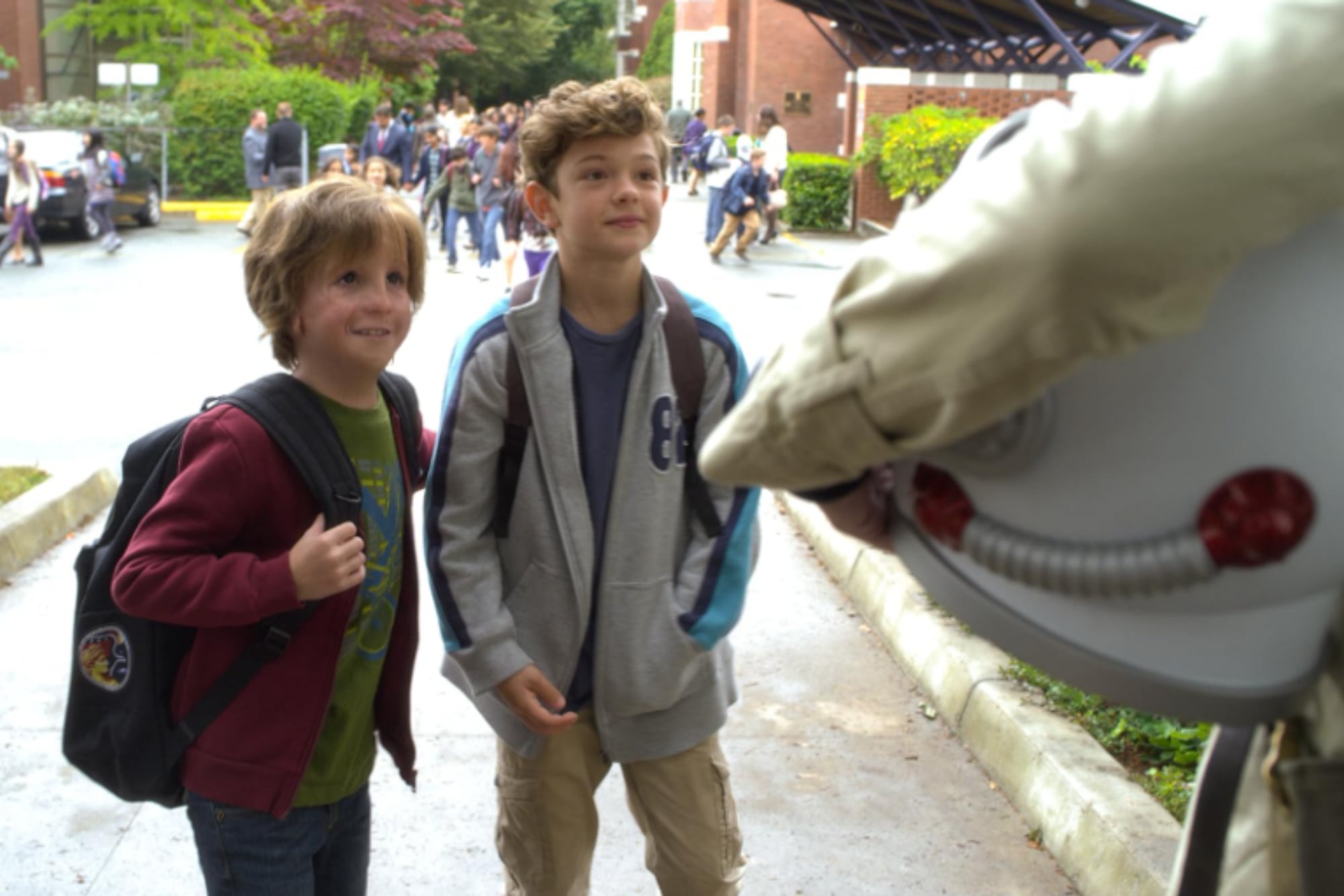 Jacob Tremblay y Noah Jupe en Wonder de 2017 (Foto: IMDb)