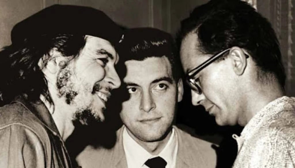 El Che Guevara con Rodolfo Walsh y Jorge Masetti