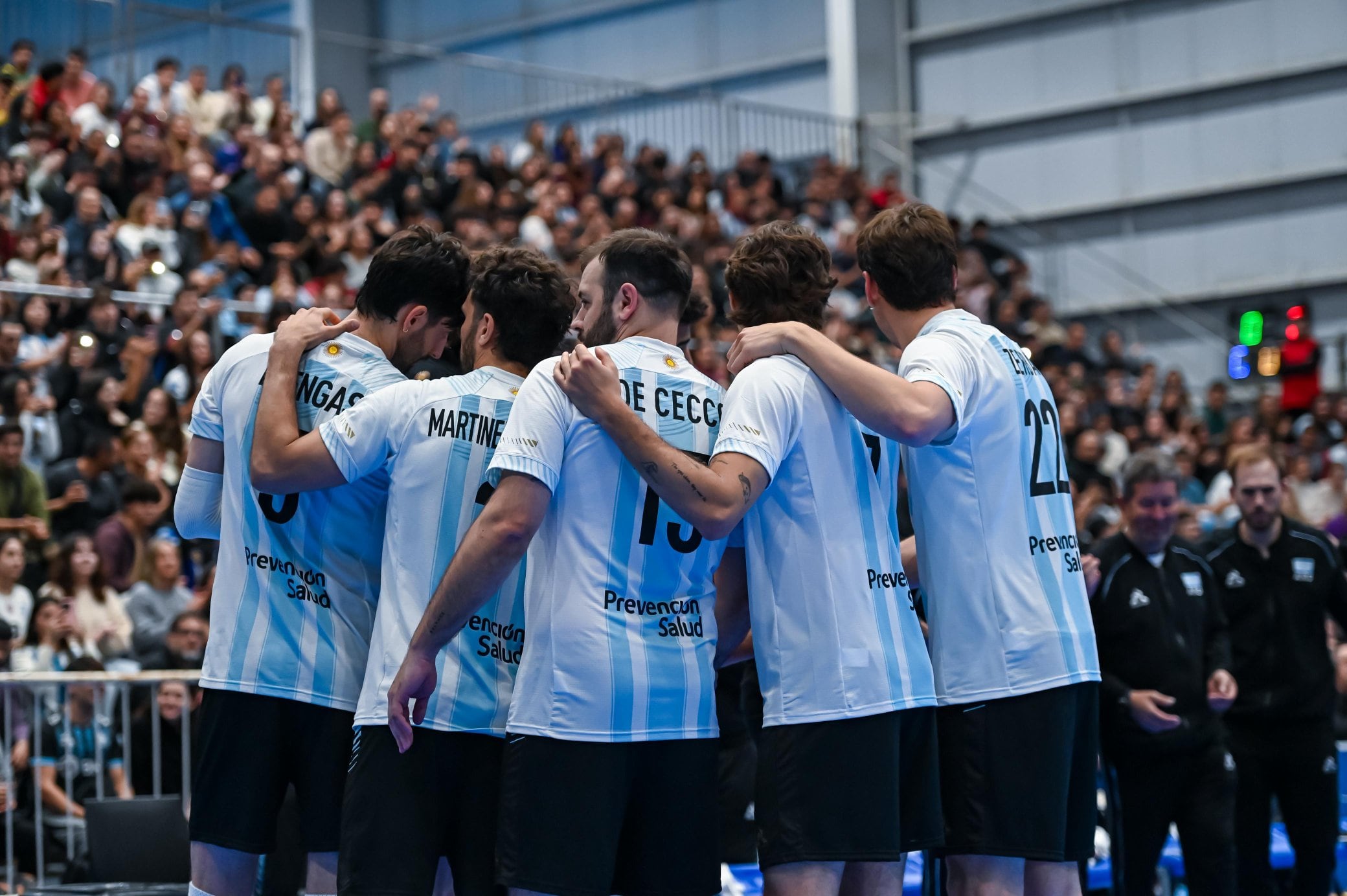 La selección argentina nunca pudo superar los cuartos de final del VNL