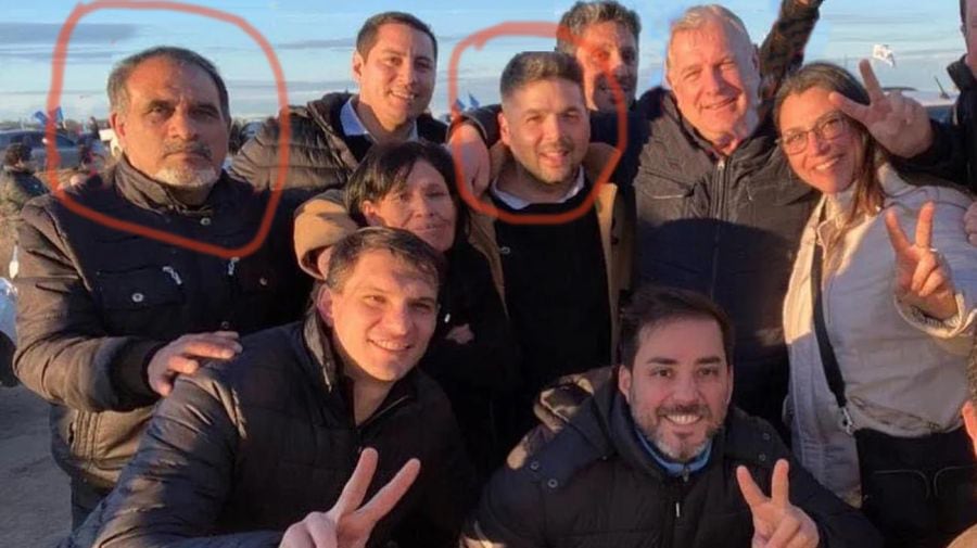 Con círculo, Facundo Albini y Chocolate Rigau