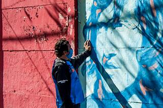 En fotos. Los hinchas despiden al "Trinche" Carlovich, crack de Central Córdoba