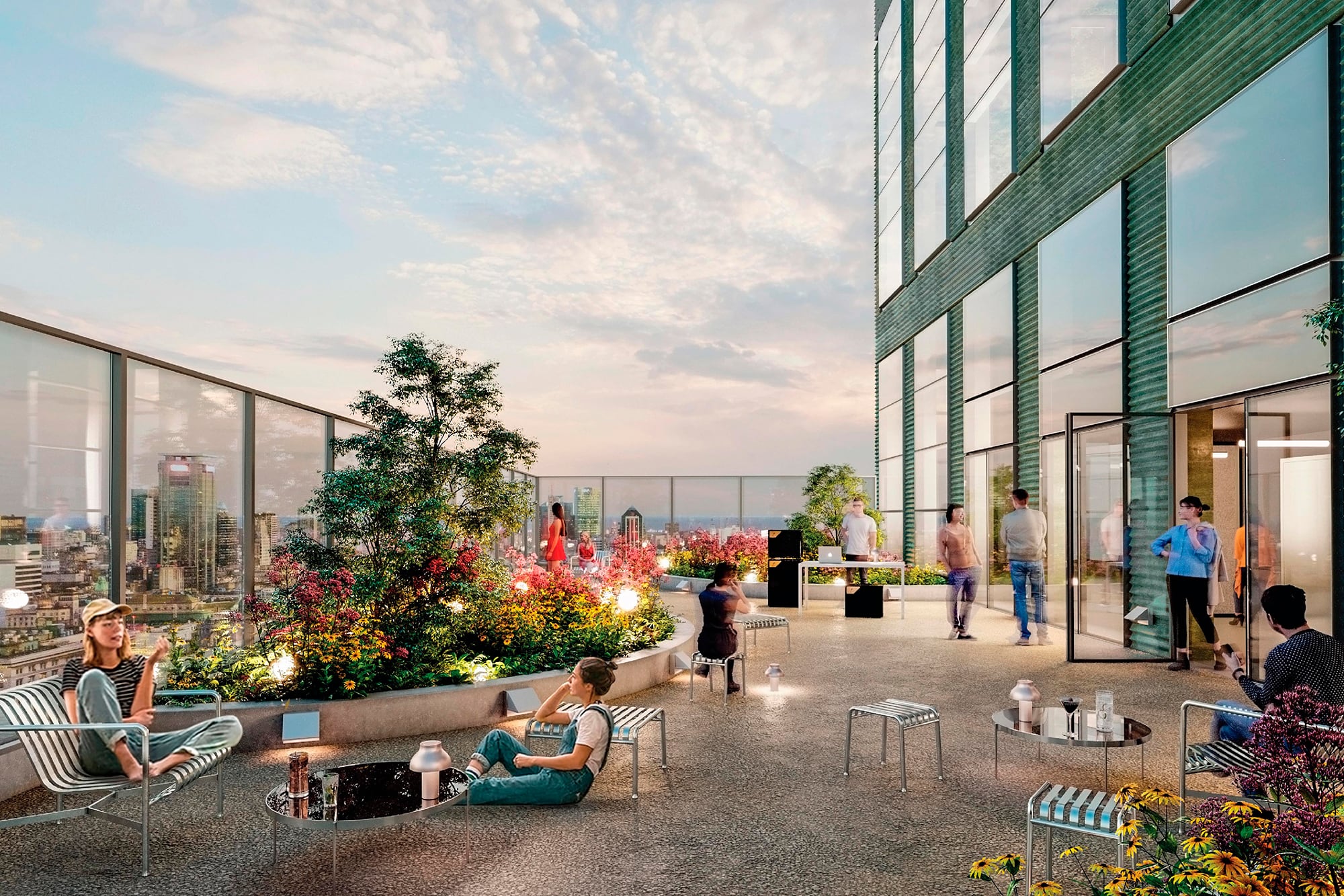 Espacios abiertos y cerrados para el encuentro y generar comunidad